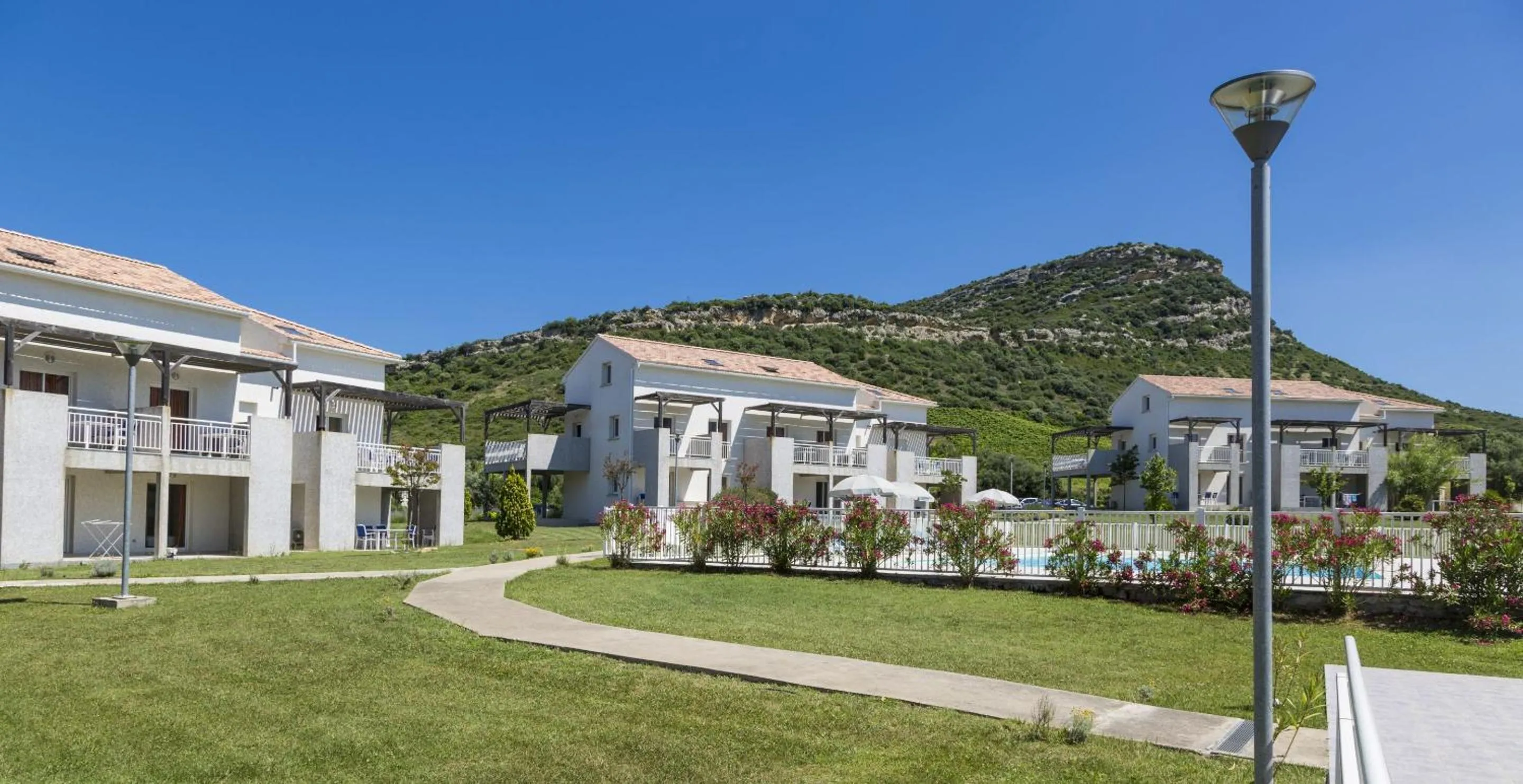 Garden view in Résidence Odalys Casa d'Orinaju