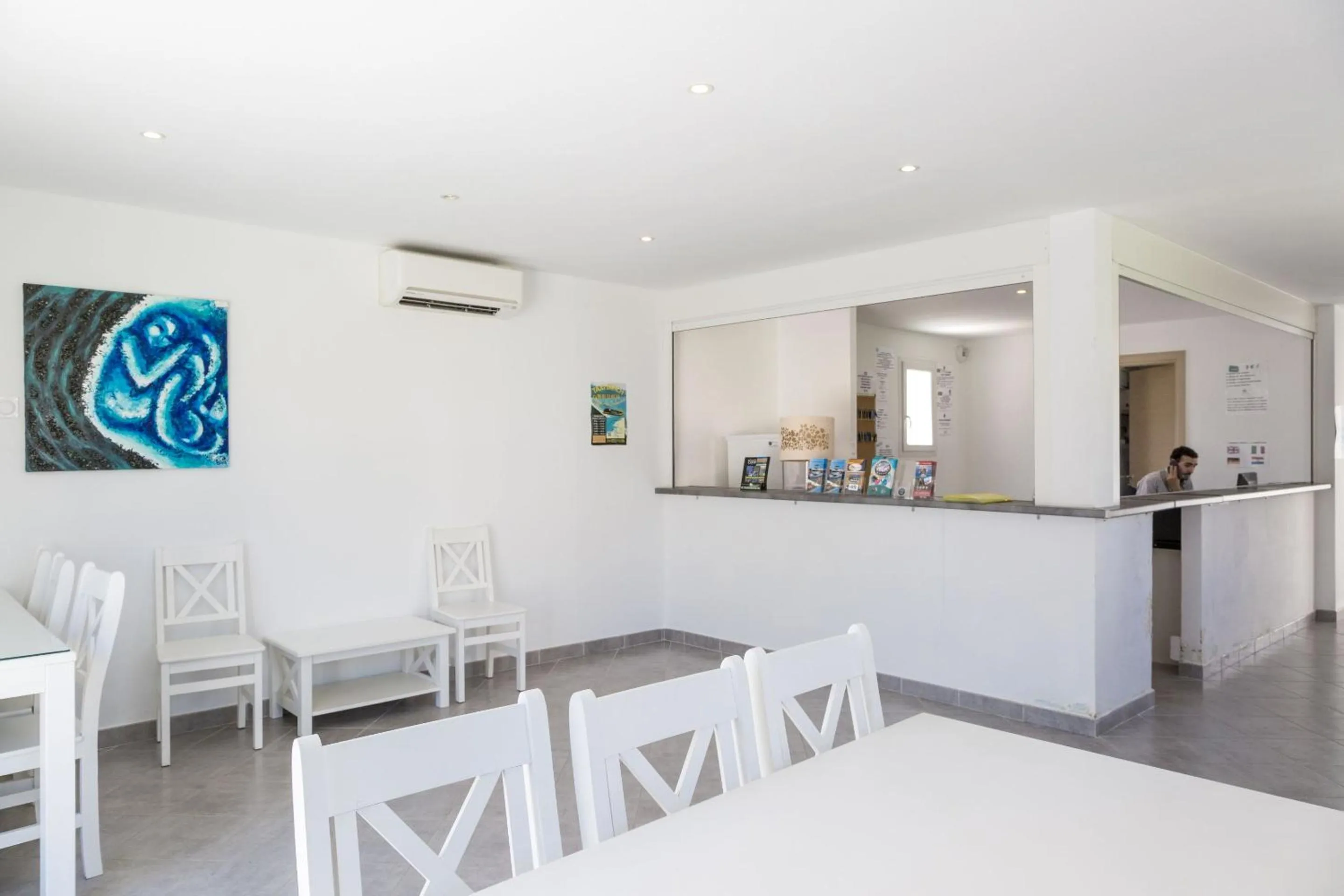 Lobby or reception in Résidence Odalys Casa d'Orinaju