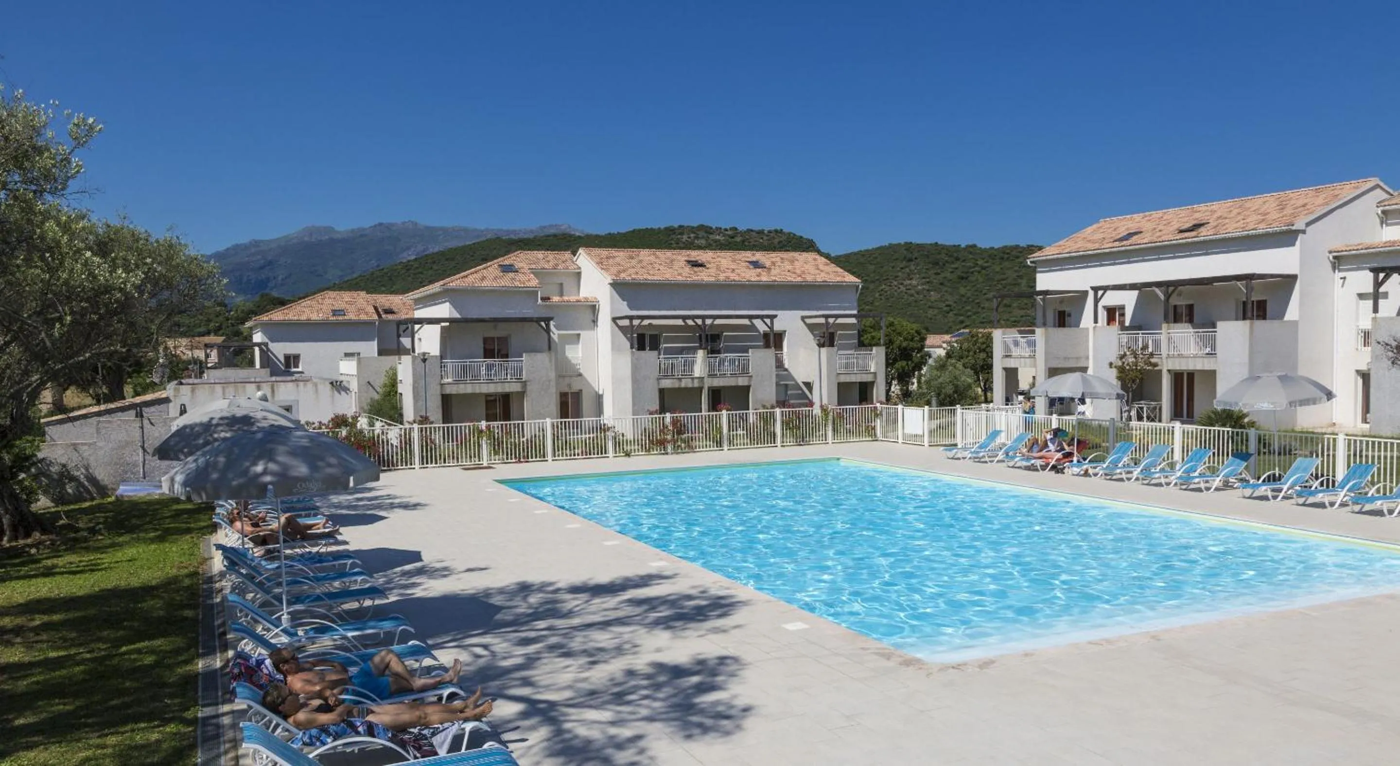 Swimming pool in Résidence Odalys Casa d'Orinaju