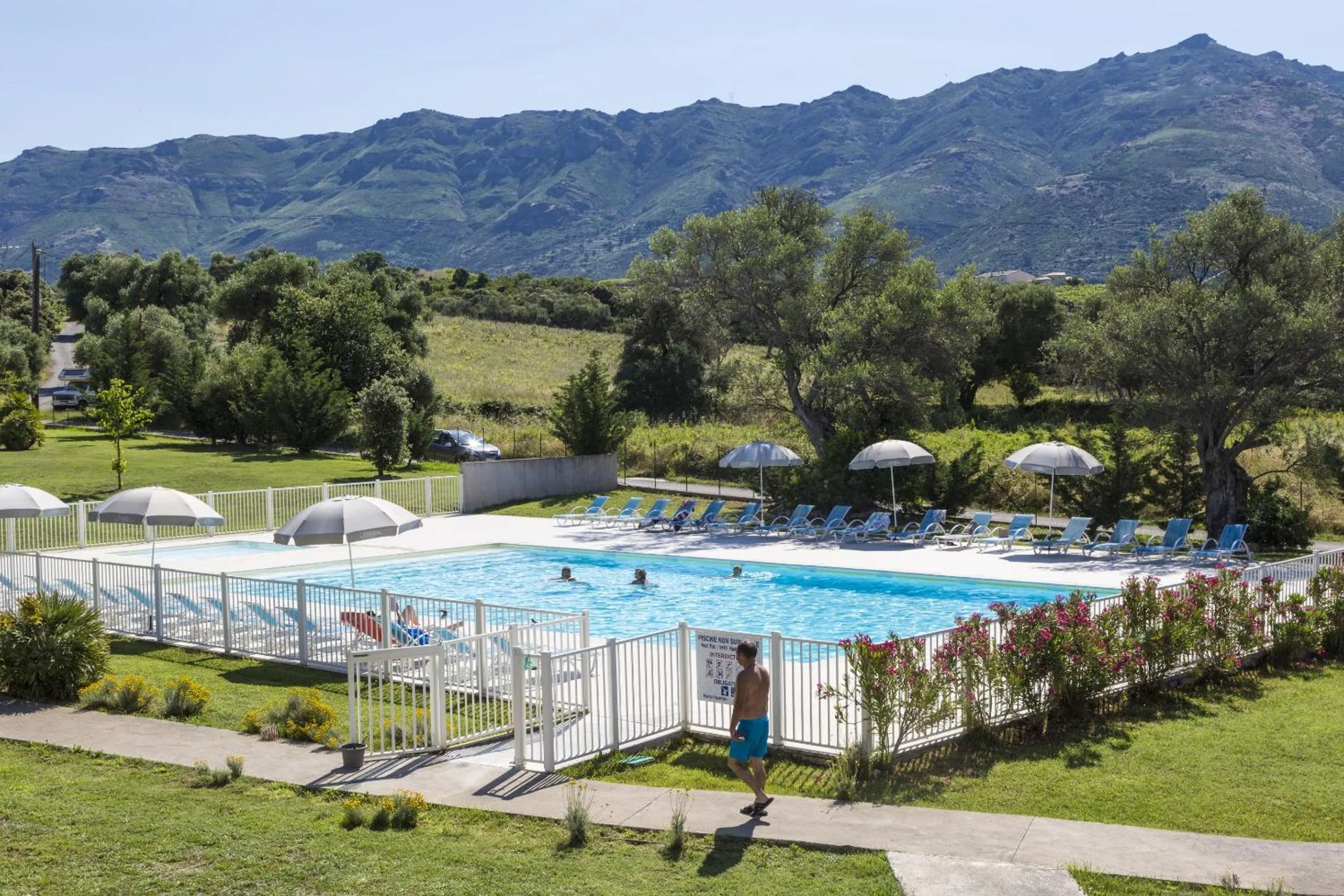 Swimming pool in Résidence Odalys Casa d'Orinaju