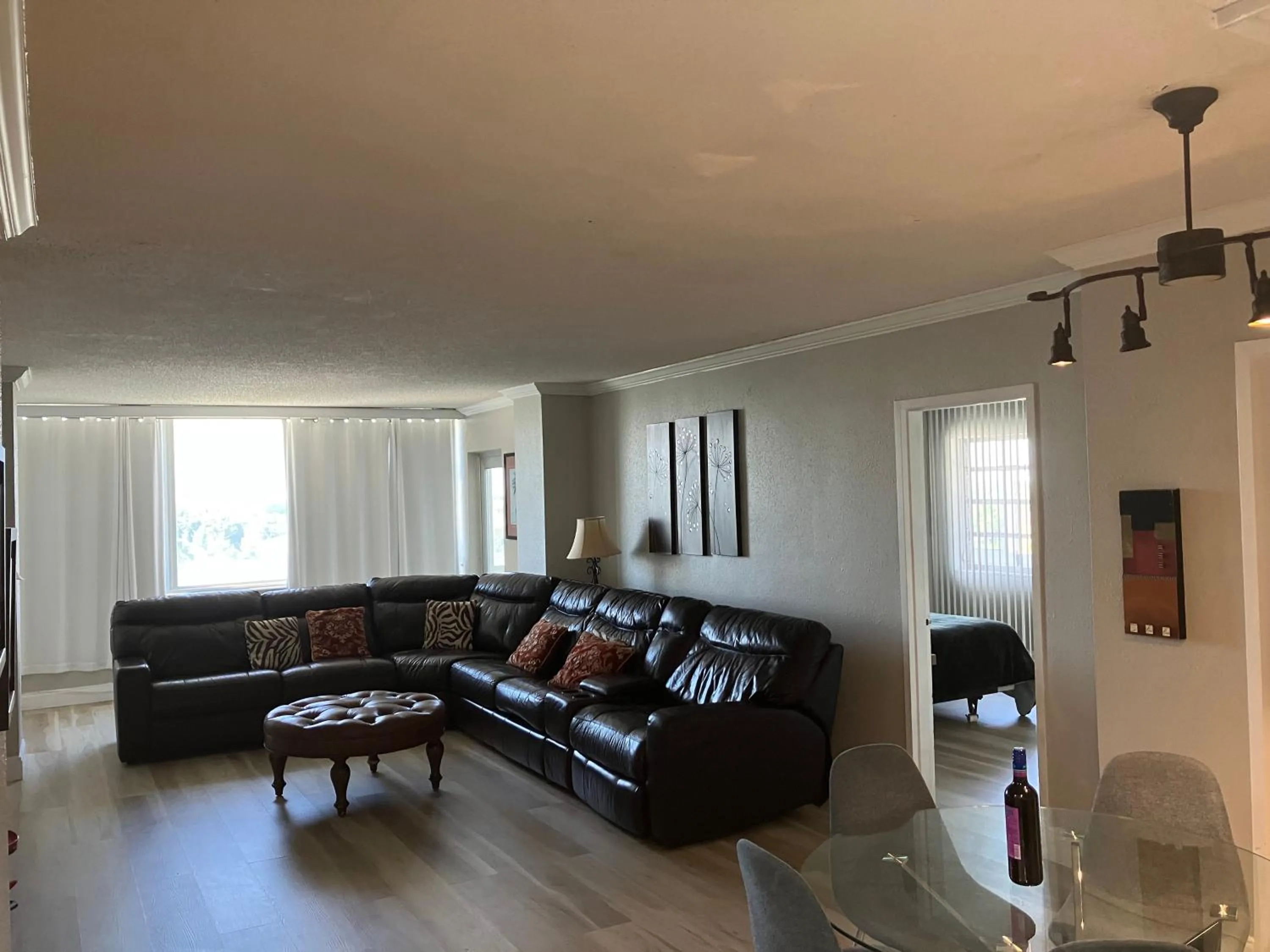 Oceanview on SAND located in Ocean Manor Resort Fort Lauderdale Beach 2 bed 2 bath spacious corner unit partial ocean view