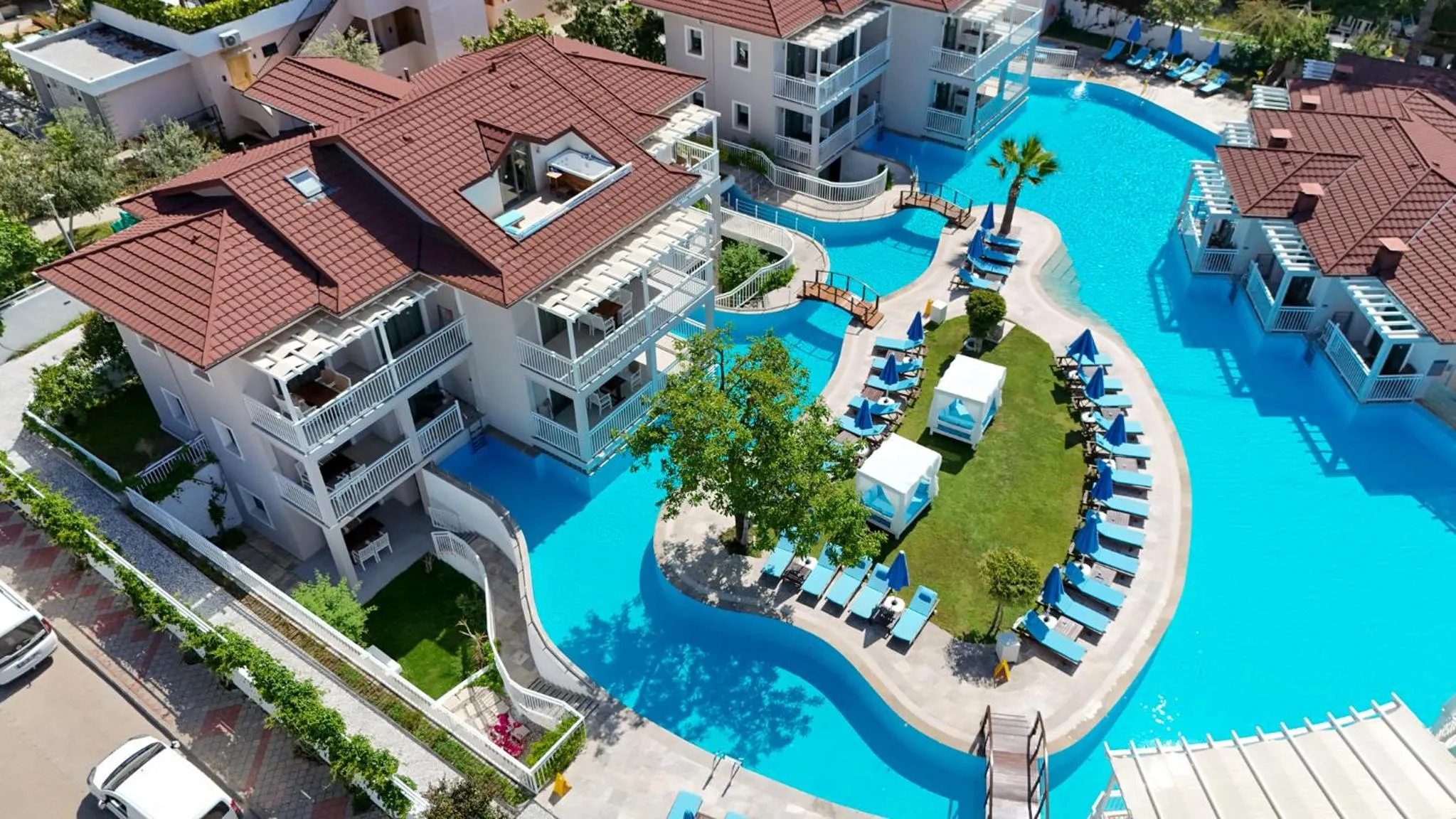 Property building in Mozaik Hotel