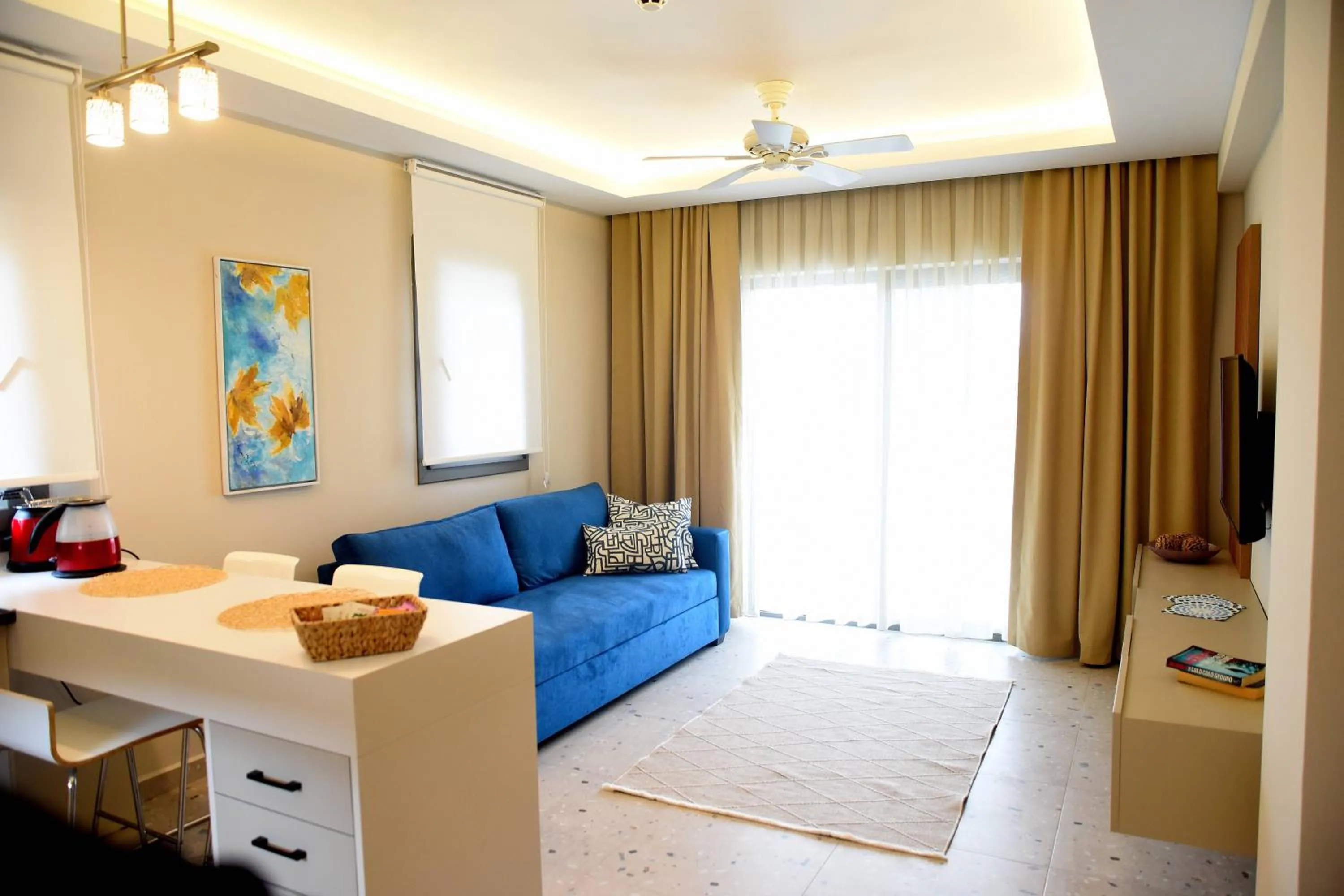 Living room in Mozaik Hotel