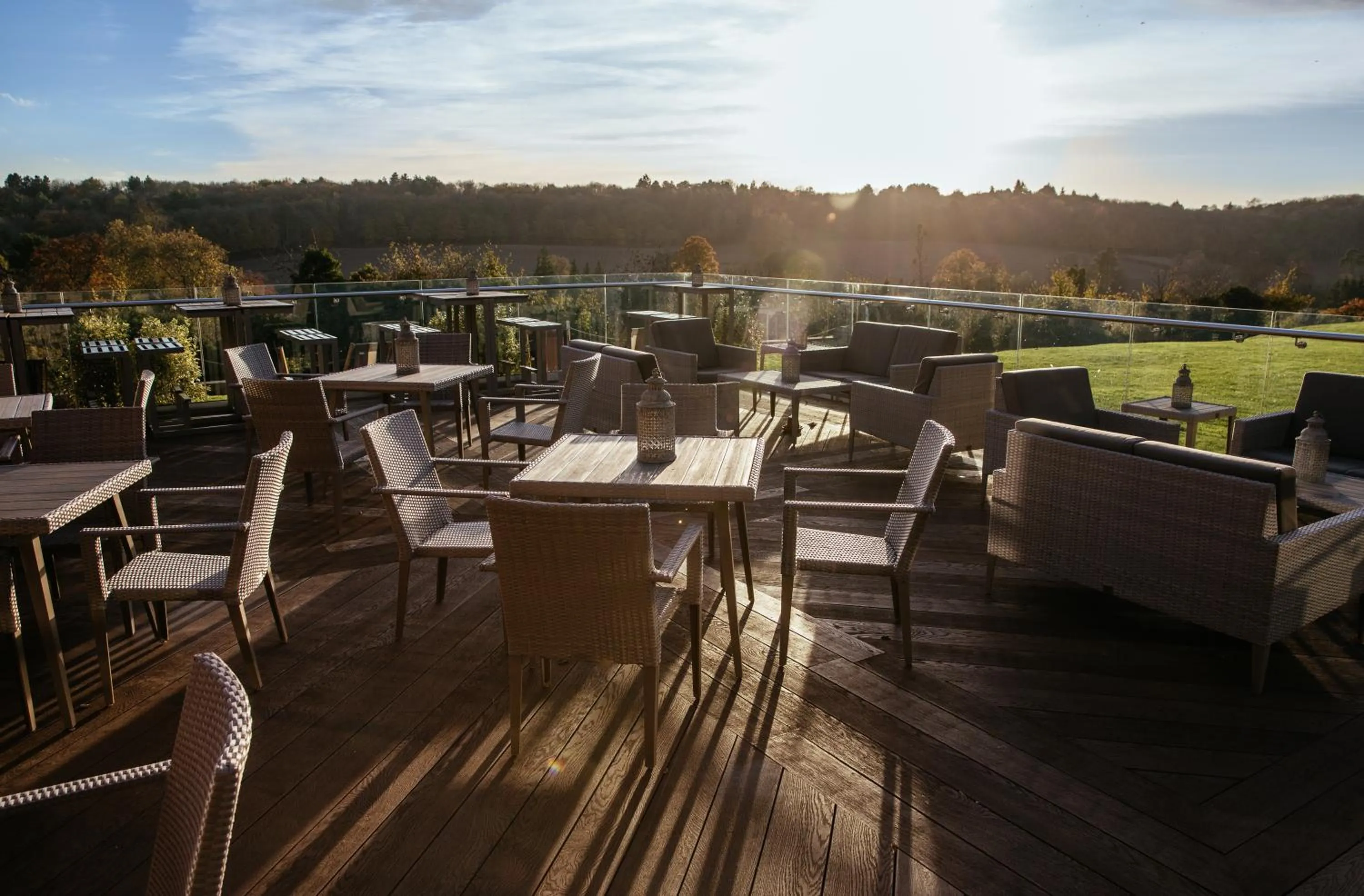 Patio in De Vere Latimer Estate