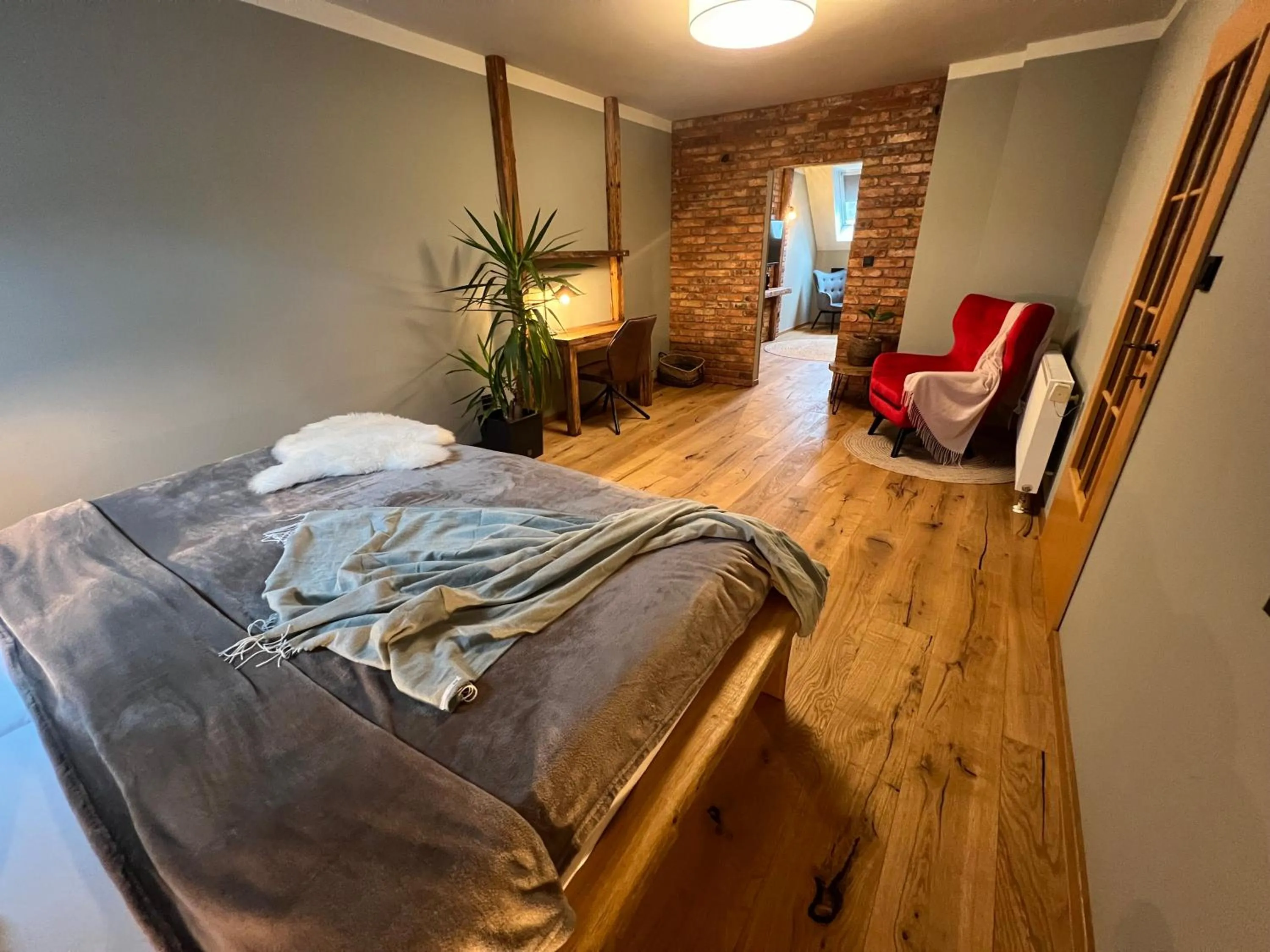 Living room, Bed in Hotel McLimon