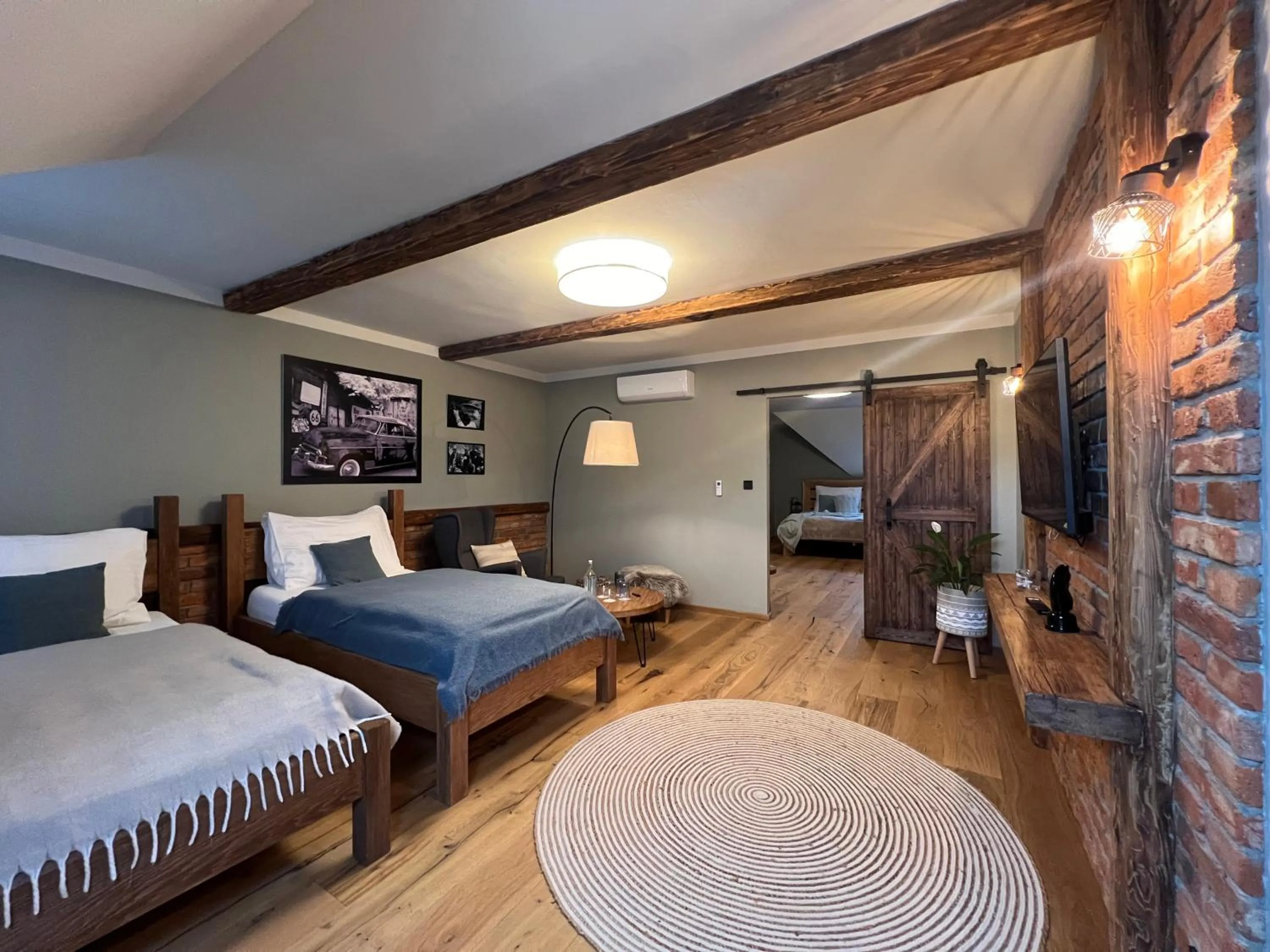 Living room, Bed in Hotel McLimon