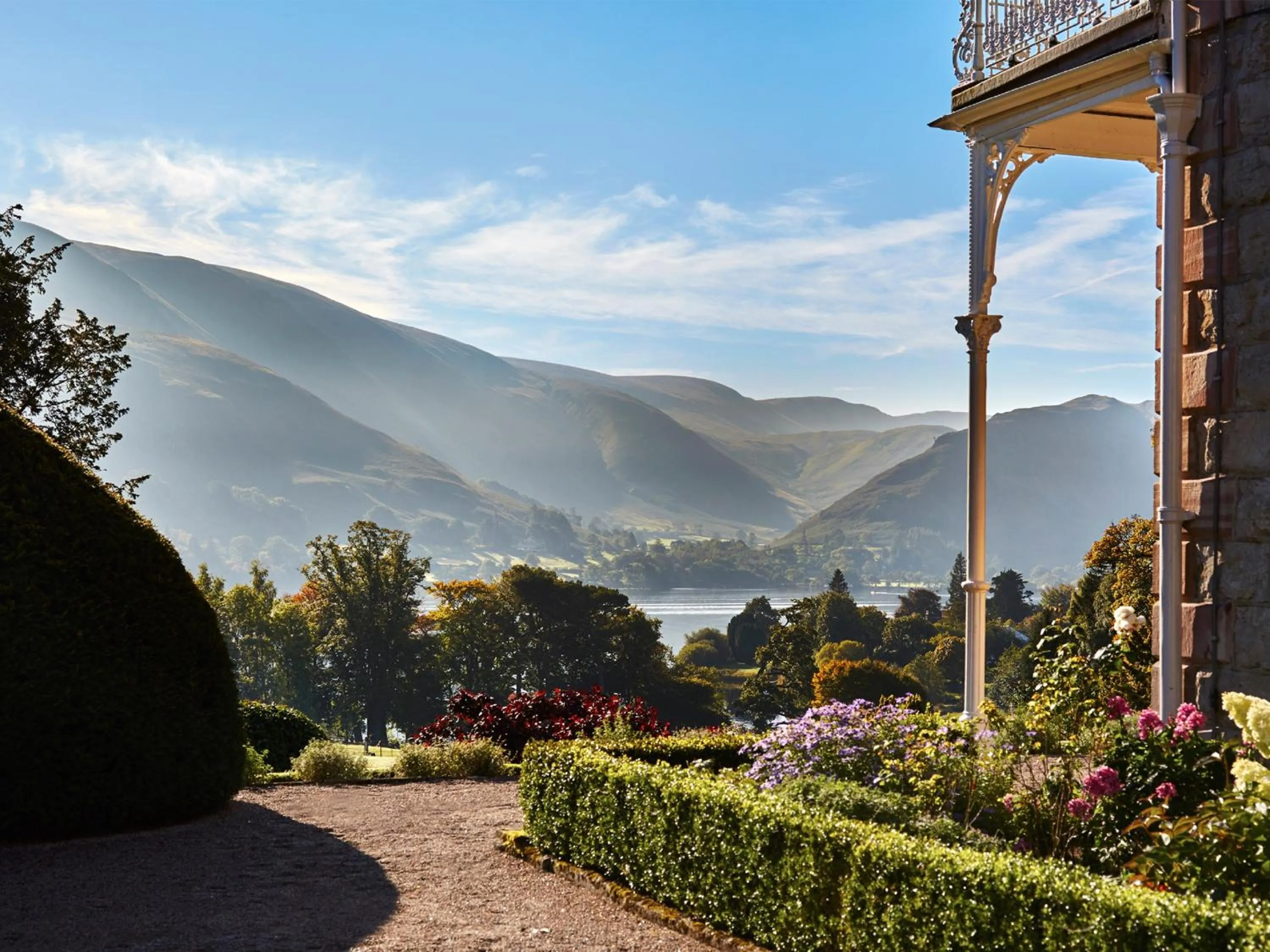 Garden in Macdonald Leeming House