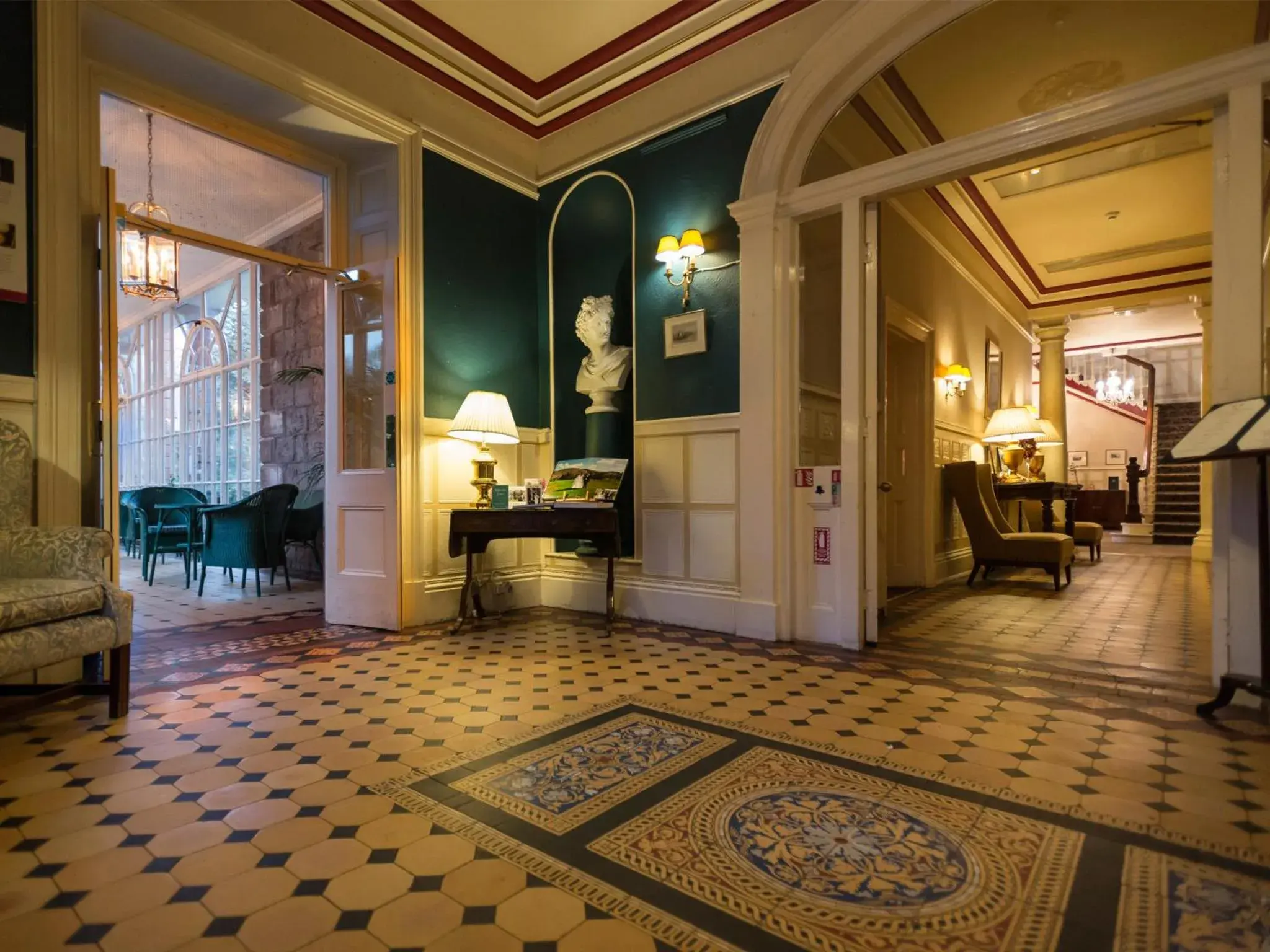 Lobby or reception in Macdonald Leeming House Lobby or reception in Macdonald Leeming House