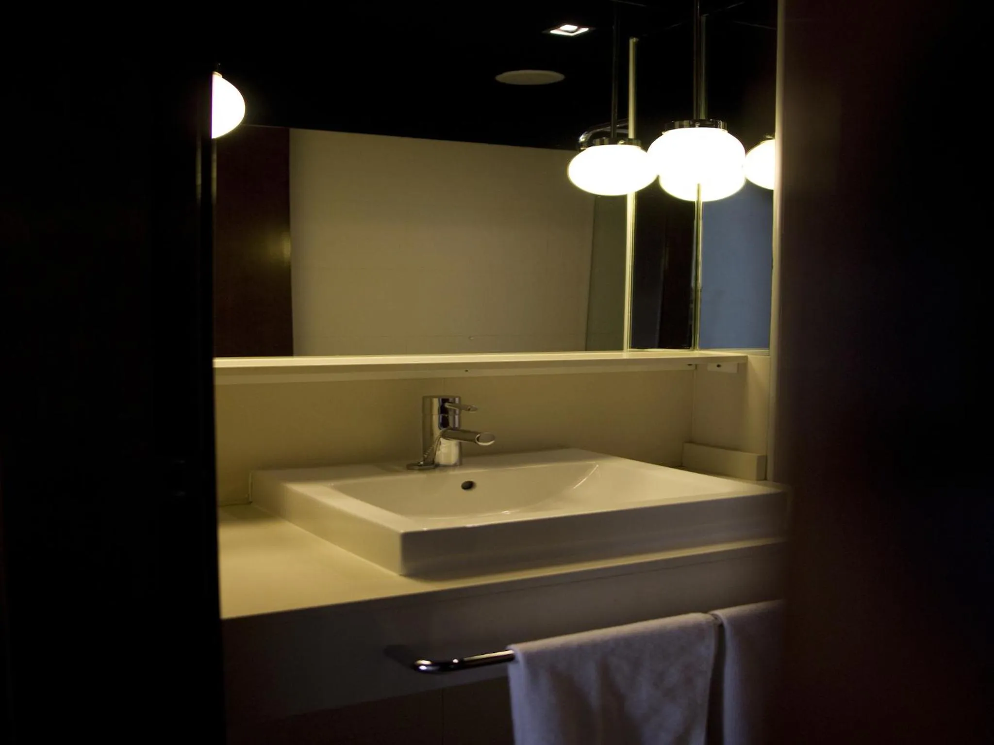 Bathroom in Hostal Badaloní