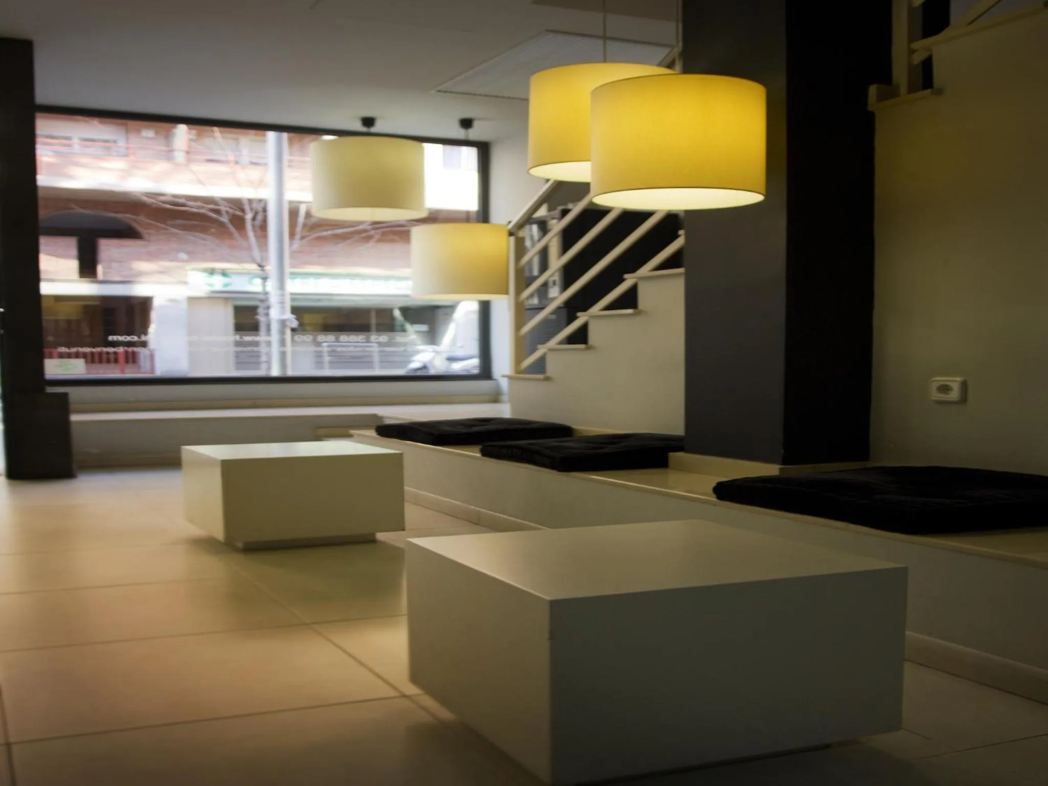 Living room in Hostal Badaloní