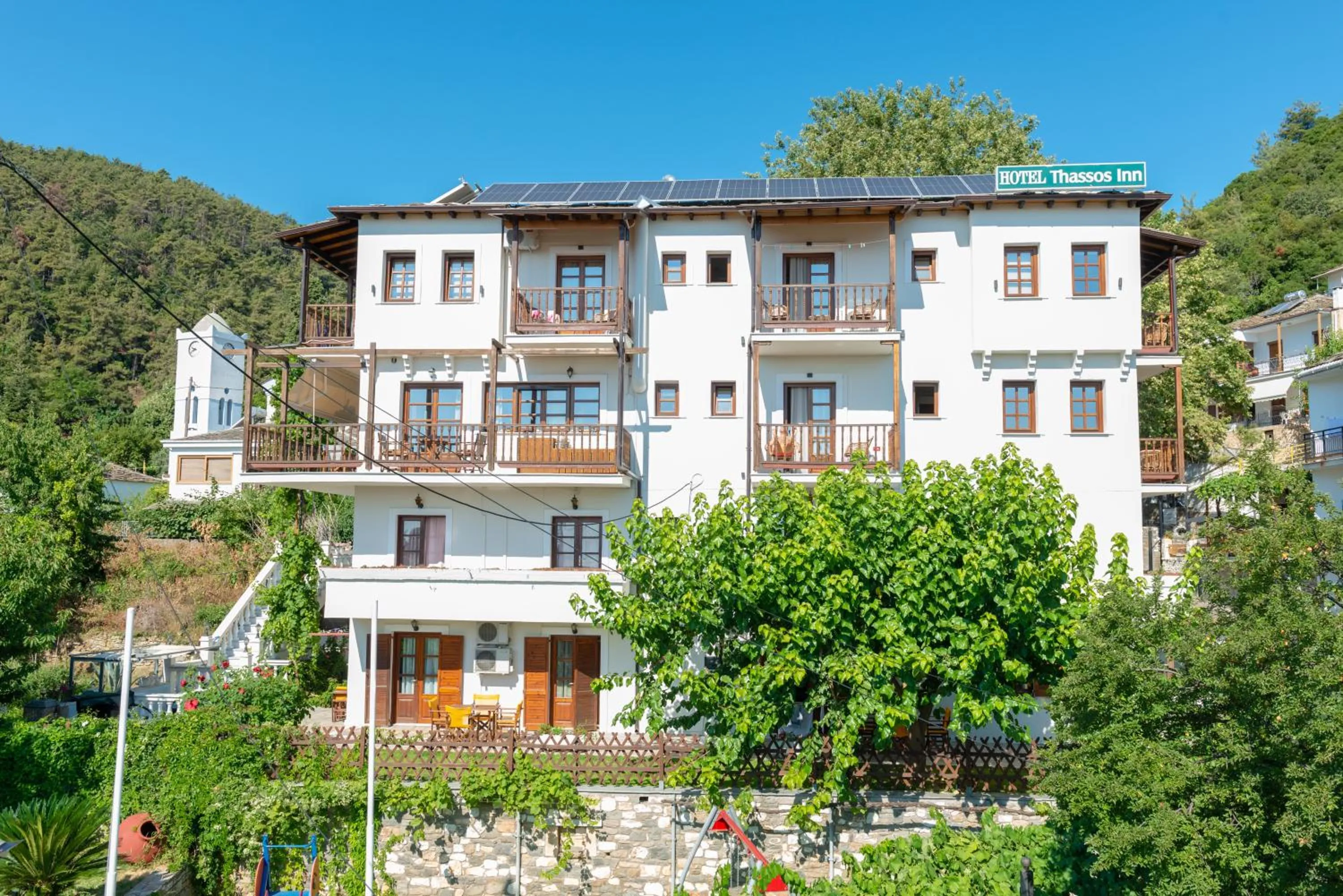 Property building in Thassos Inn