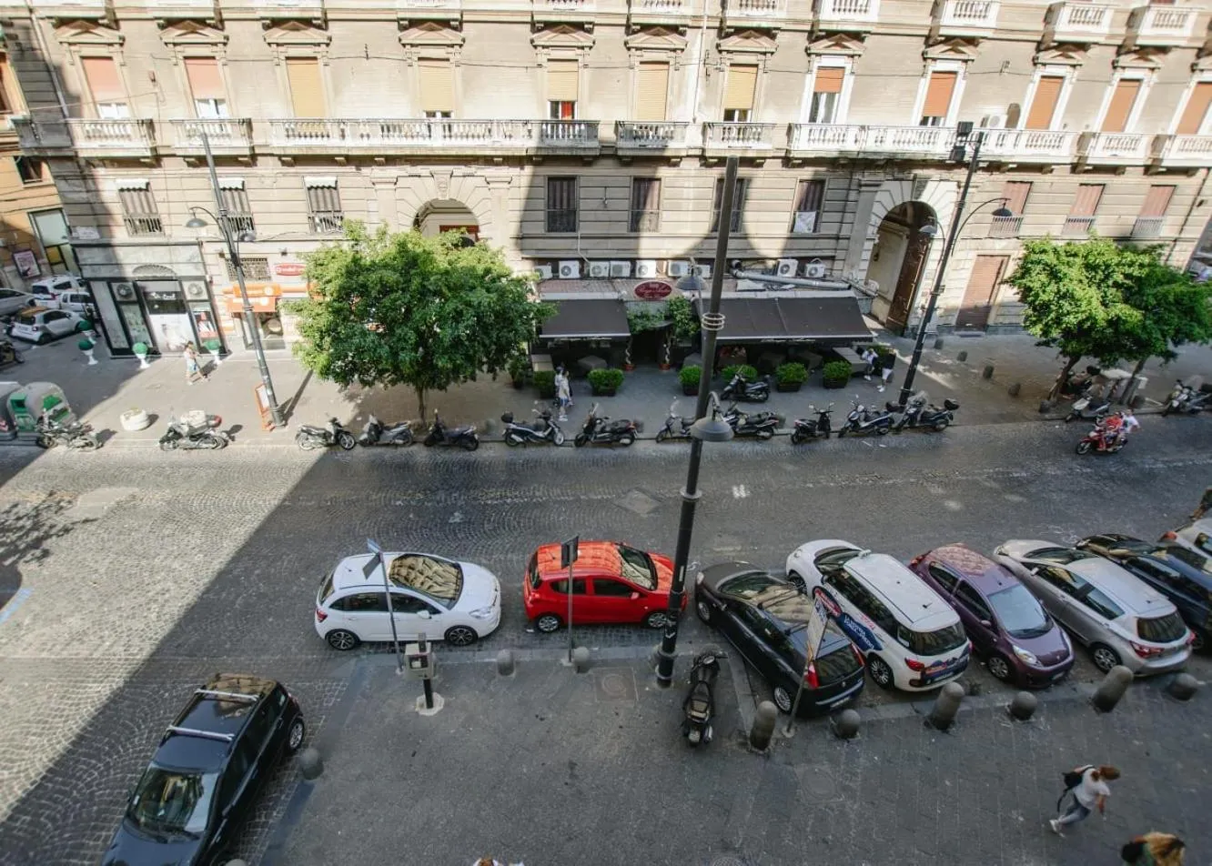 Street view in il faro di serapide