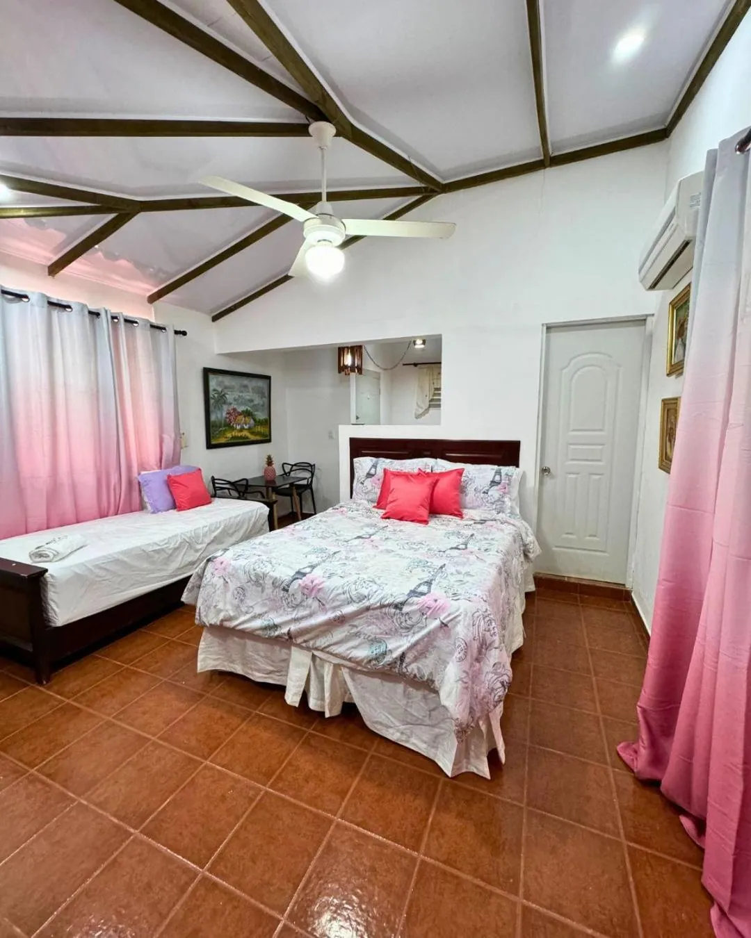 Bed in Hotel Santo Cerro Natural Park