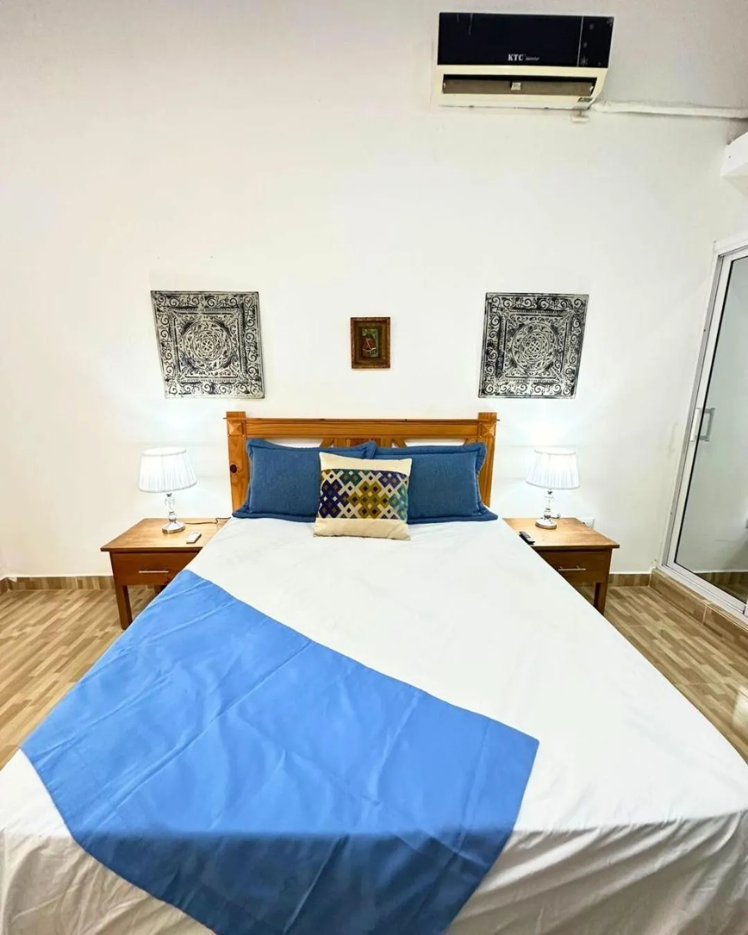 Bed in Hotel Santo Cerro Natural Park