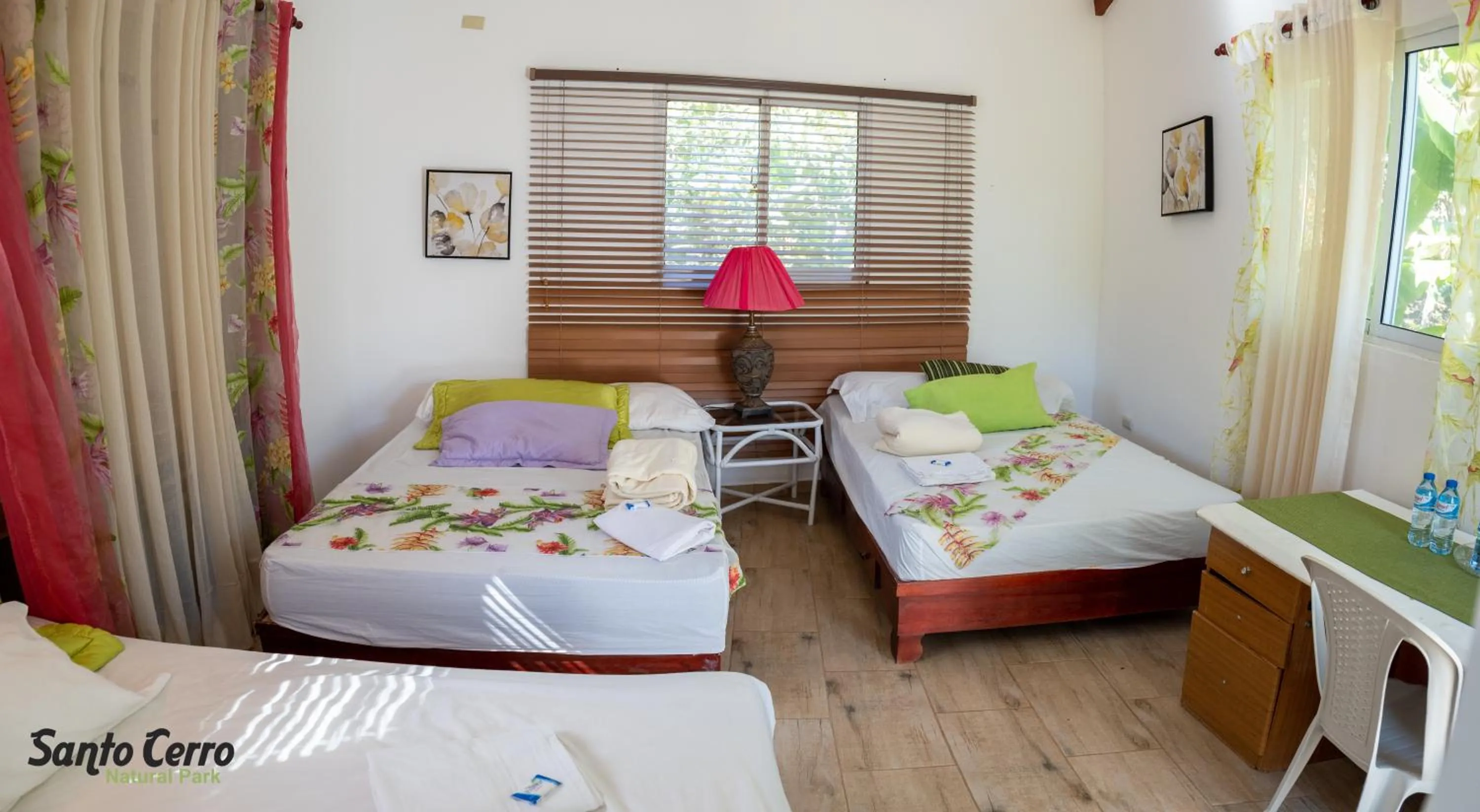 Bed in Hotel Santo Cerro Natural Park