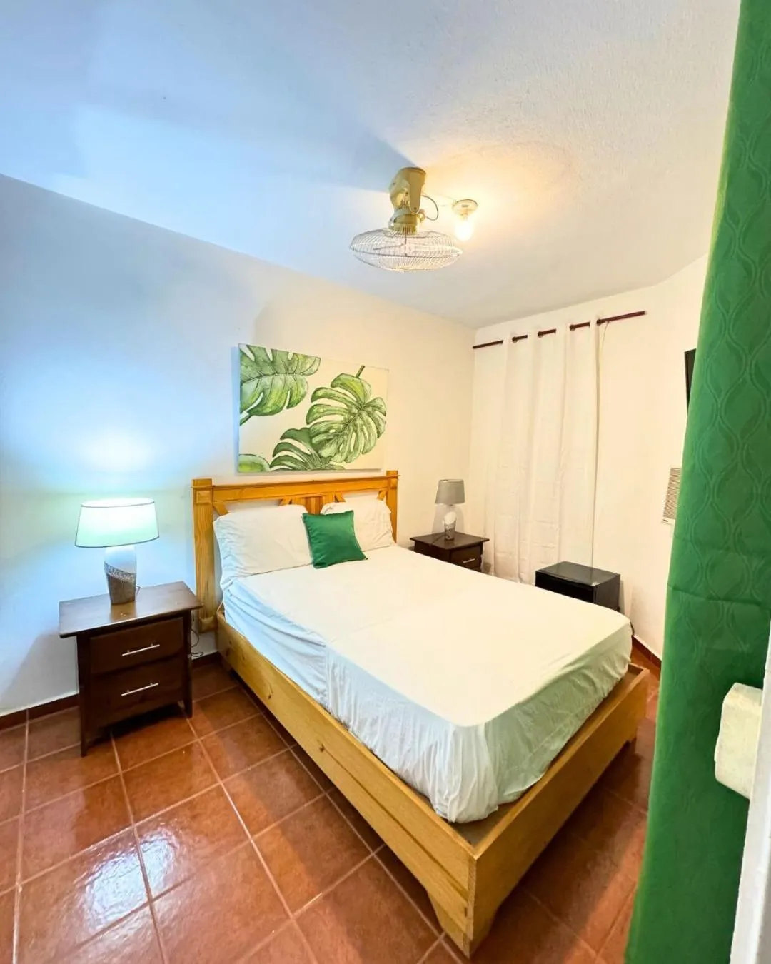 Bed in Hotel Santo Cerro Natural Park