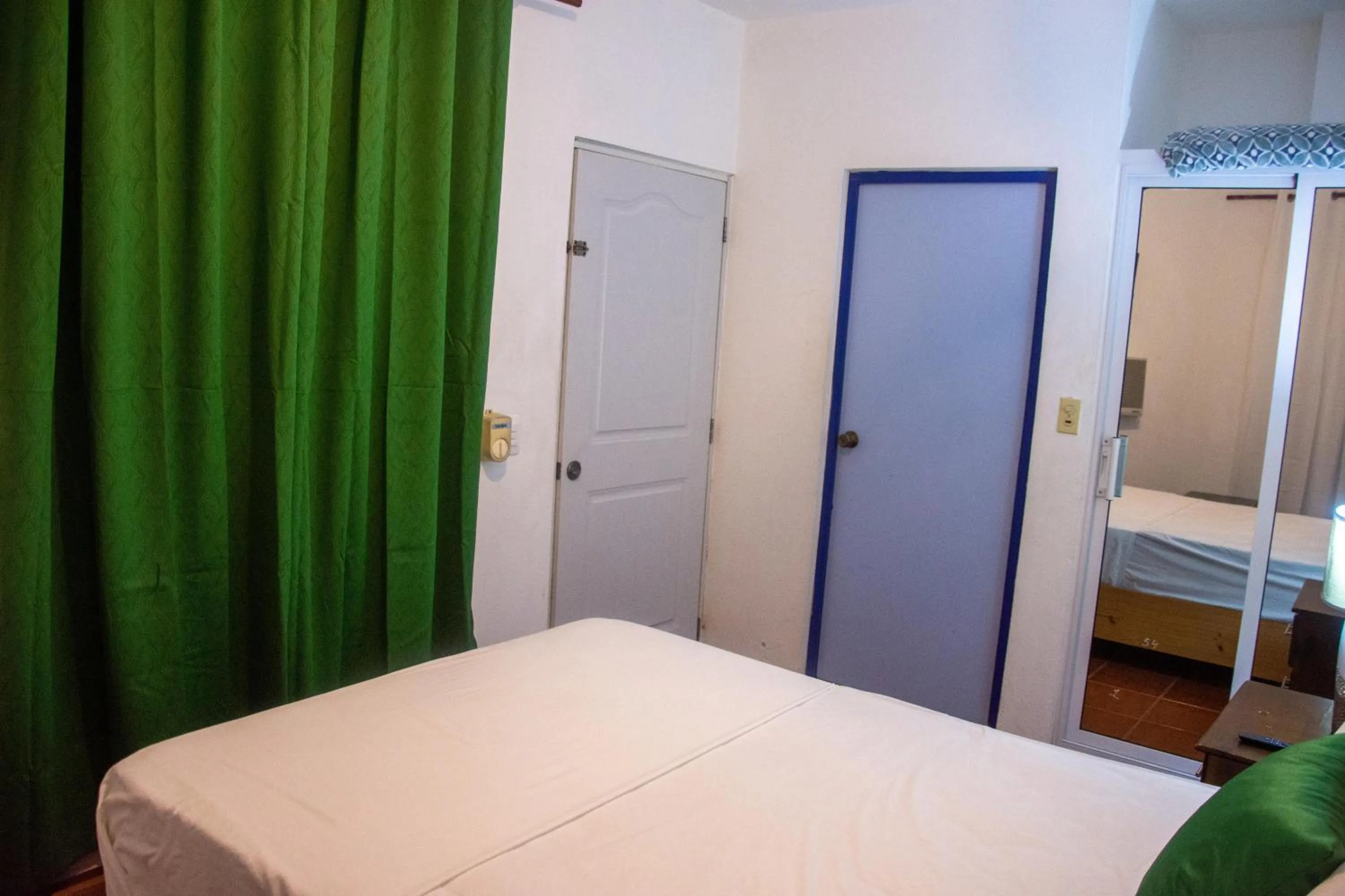 Bed in Hotel Santo Cerro Natural Park