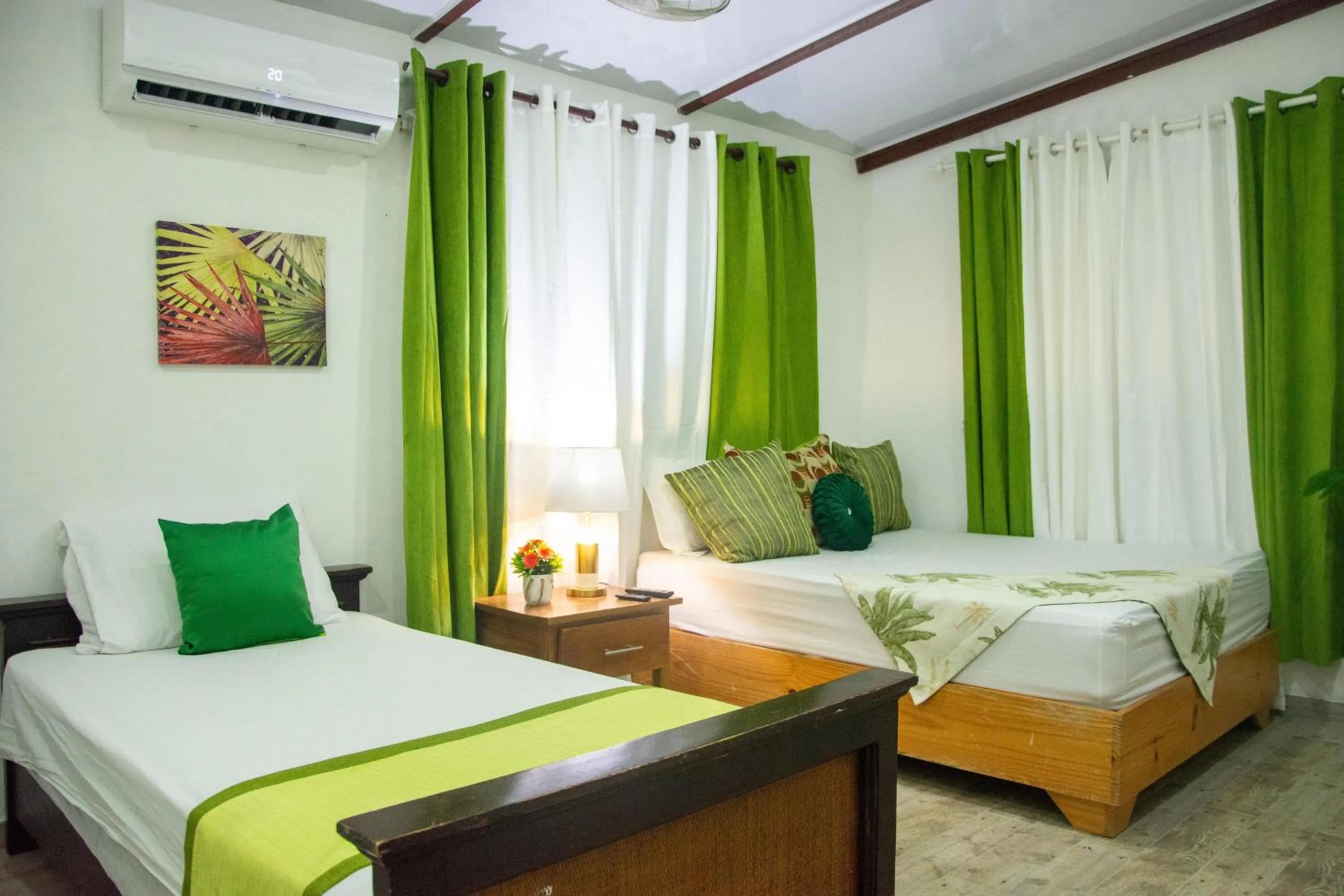 Bed in Hotel Santo Cerro Natural Park