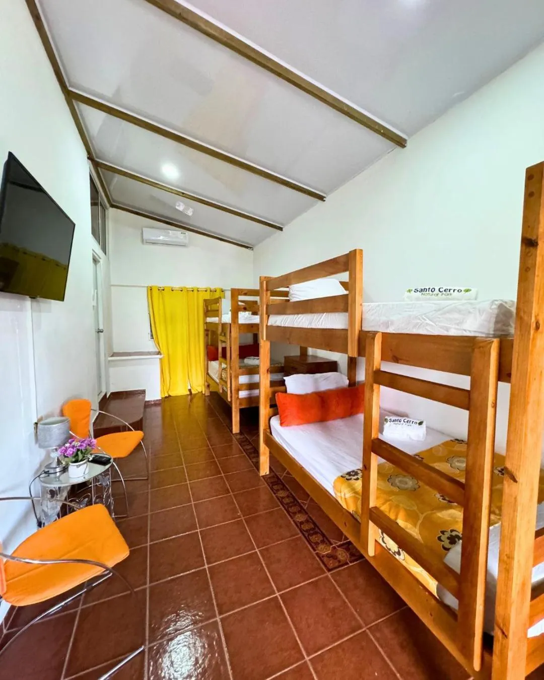 Bed in Hotel Santo Cerro Natural Park