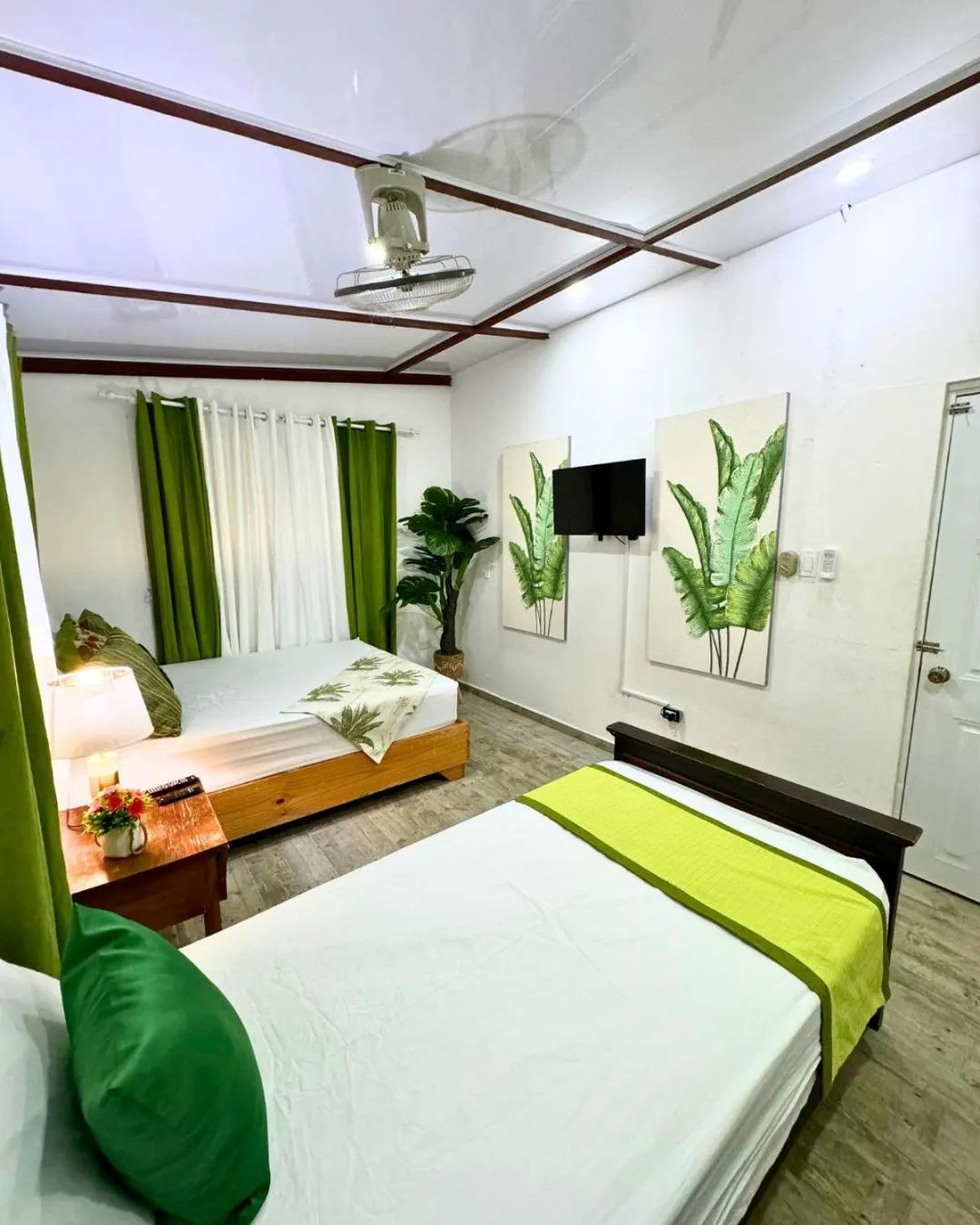 Bed in Hotel Santo Cerro Natural Park