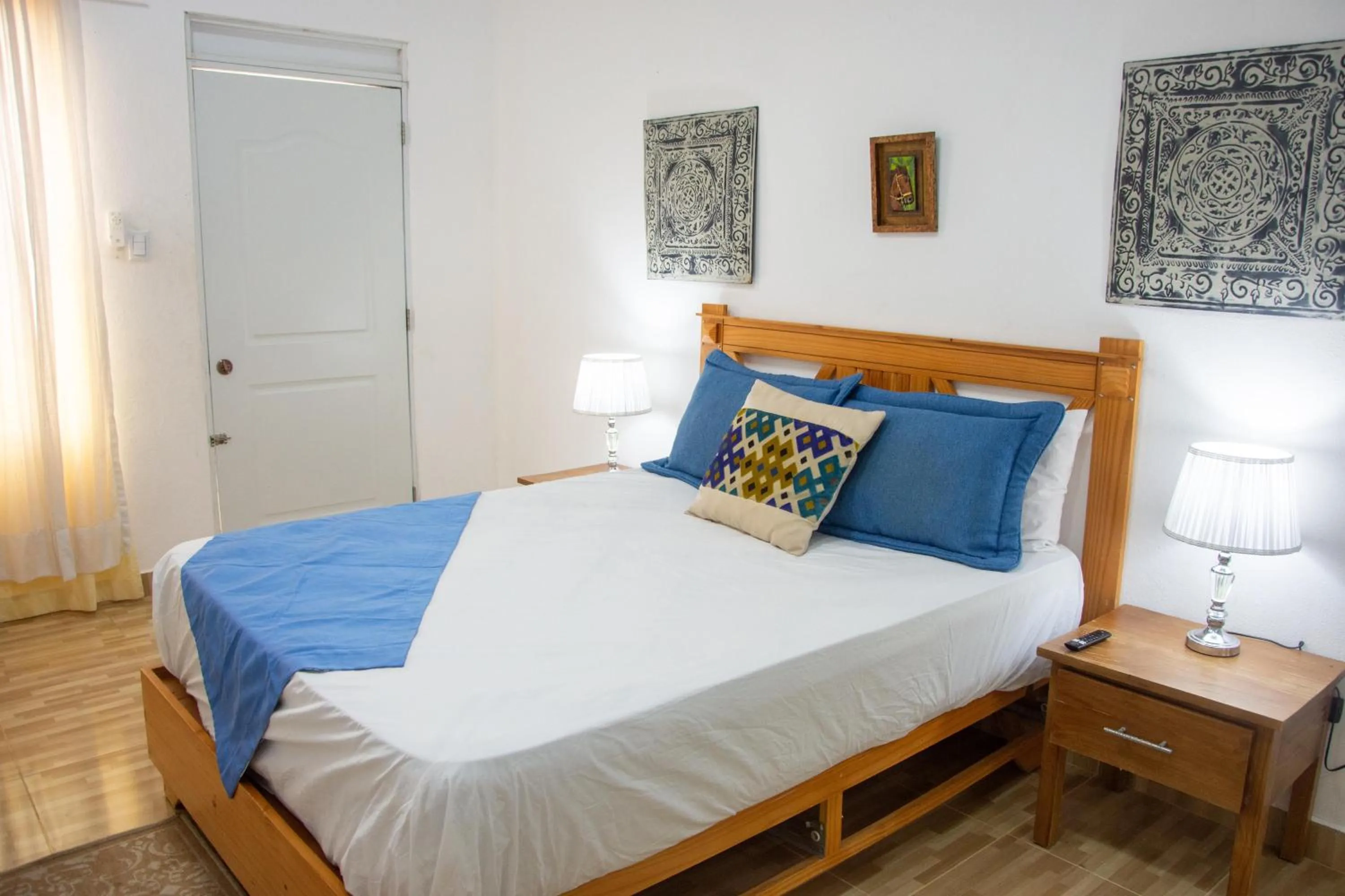 Bed in Hotel Santo Cerro Natural Park