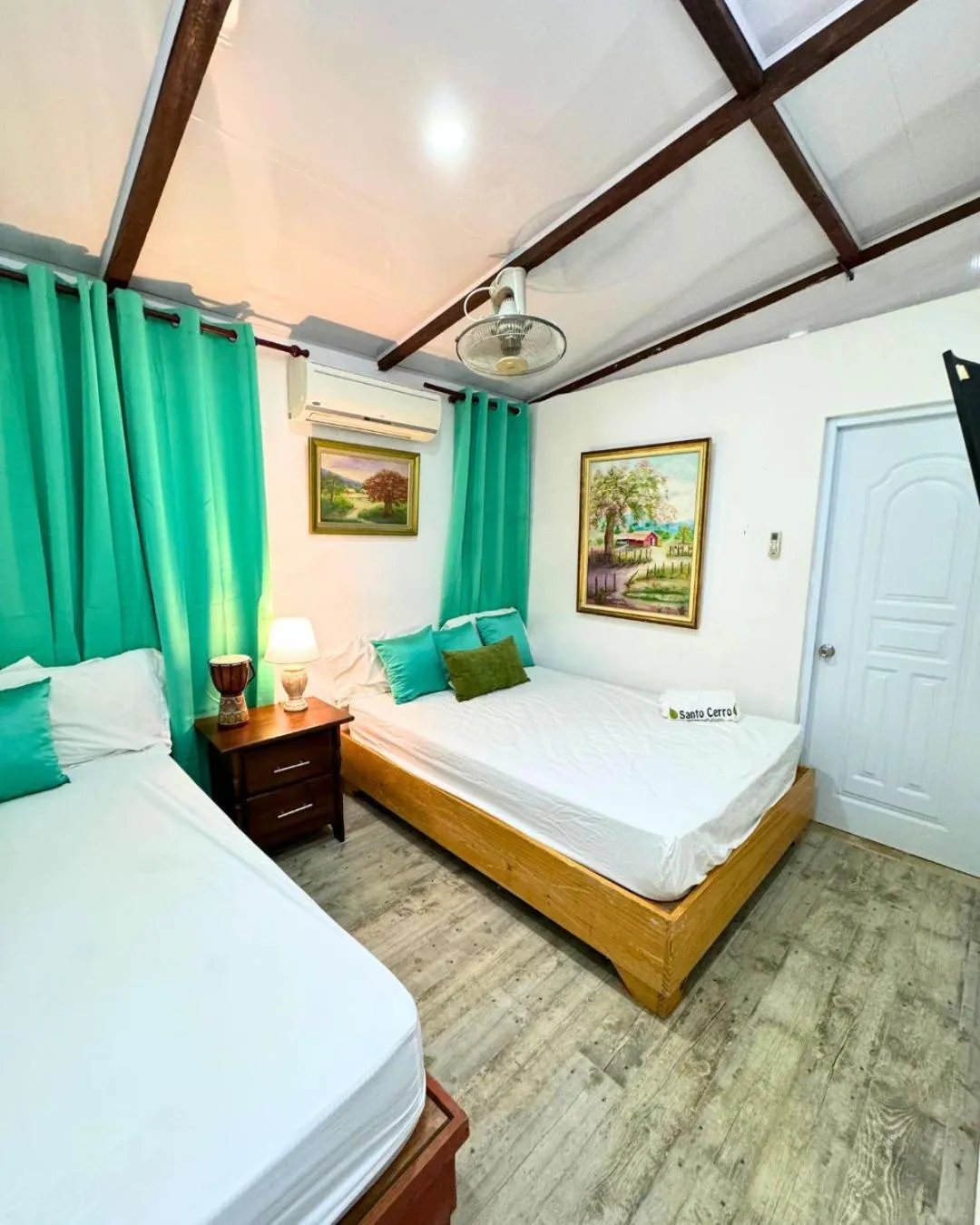 Bed in Hotel Santo Cerro Natural Park