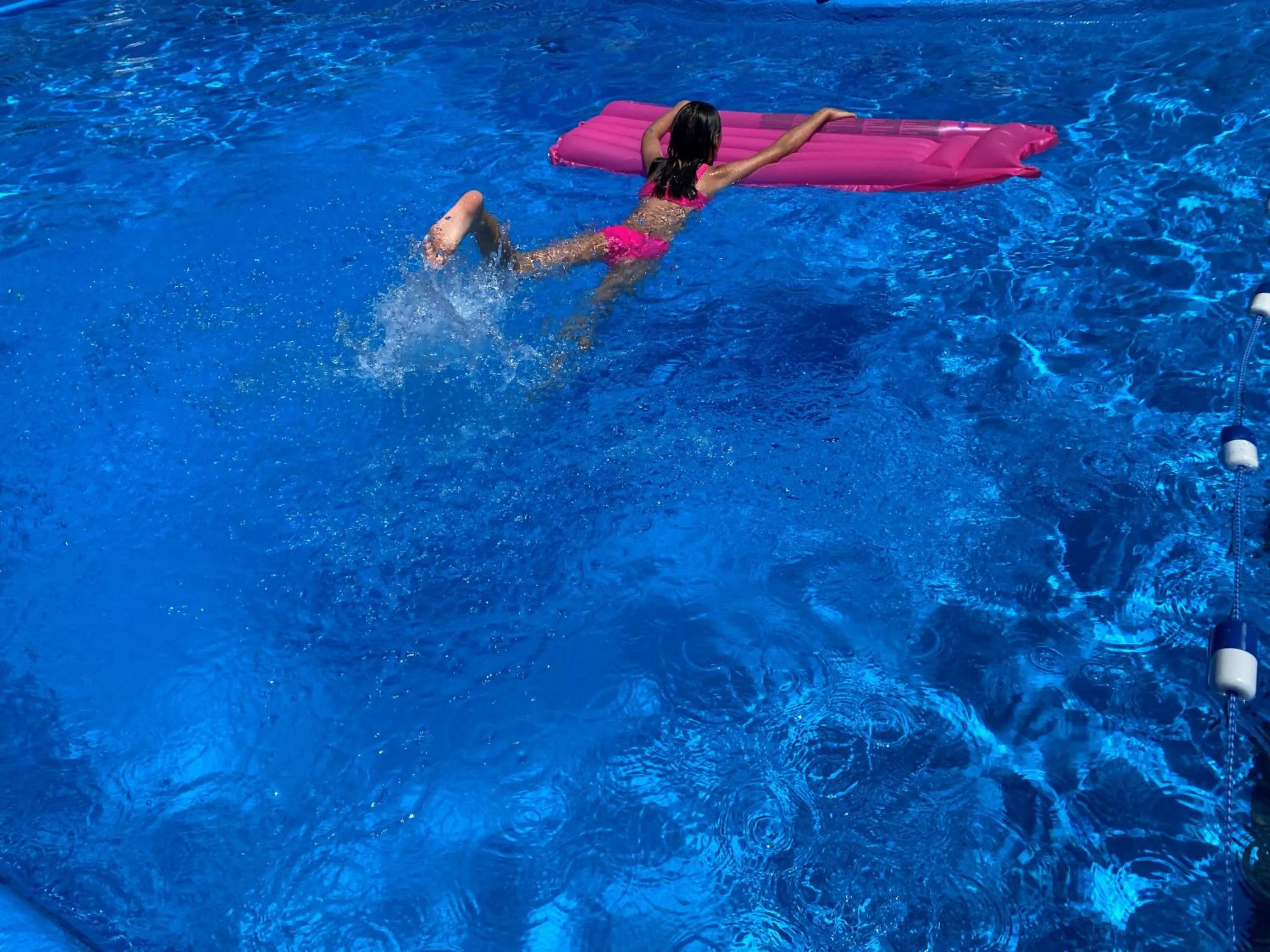 Swimming pool in Hotel Motel Bonsoir