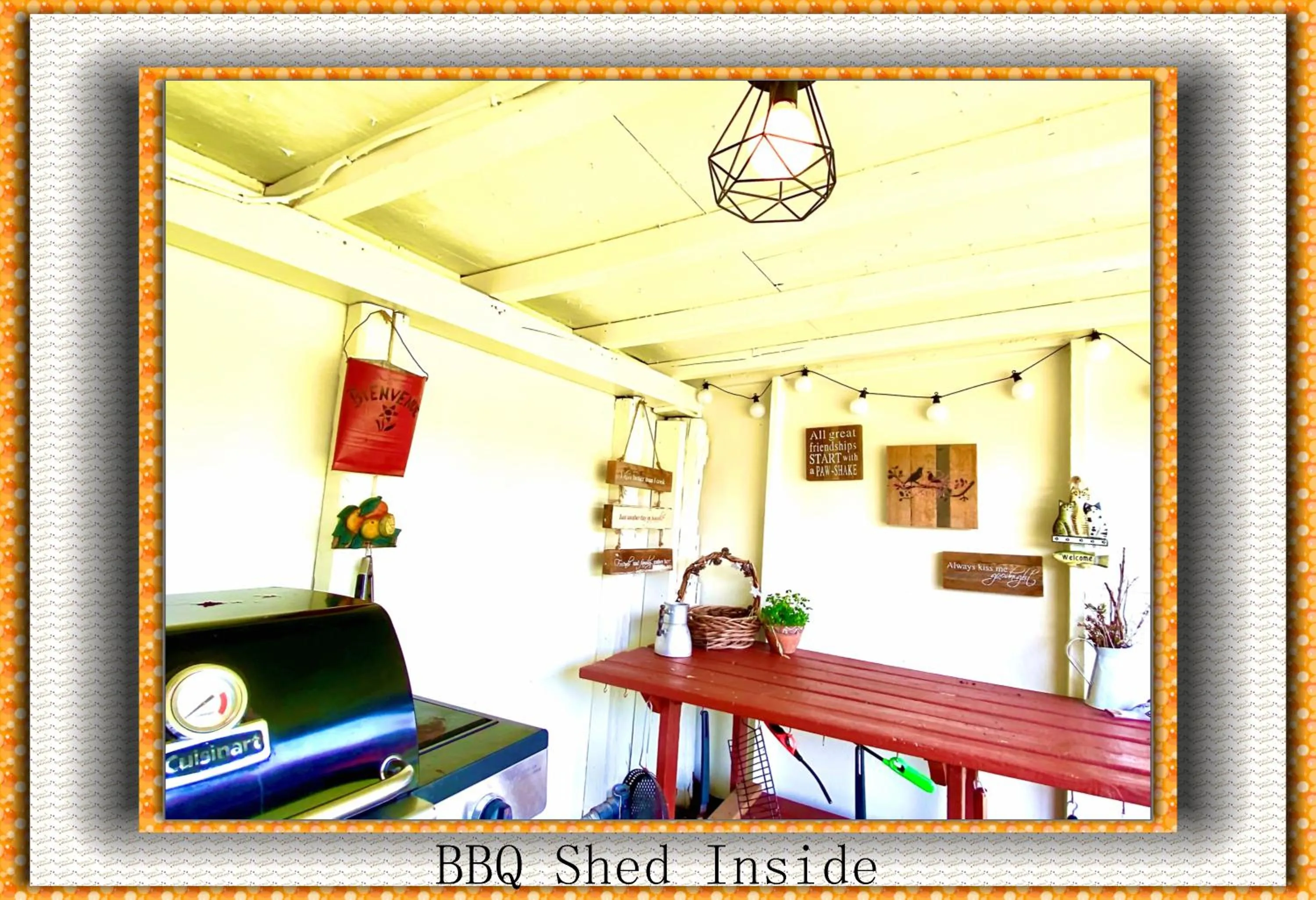 BBQ facilities in Hotel Motel Bonsoir