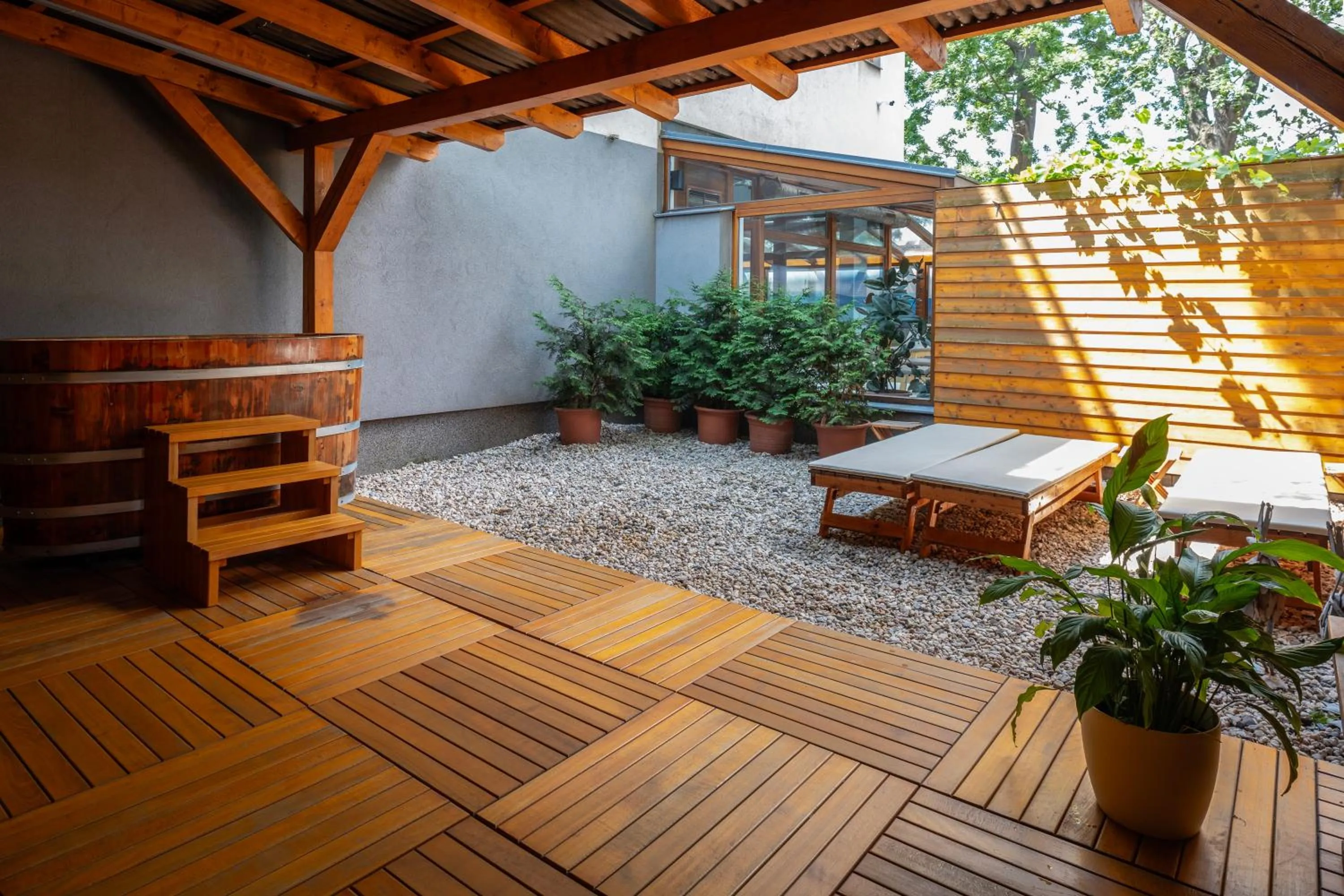 Hot Tub in Rezidence & Wellness Blatov