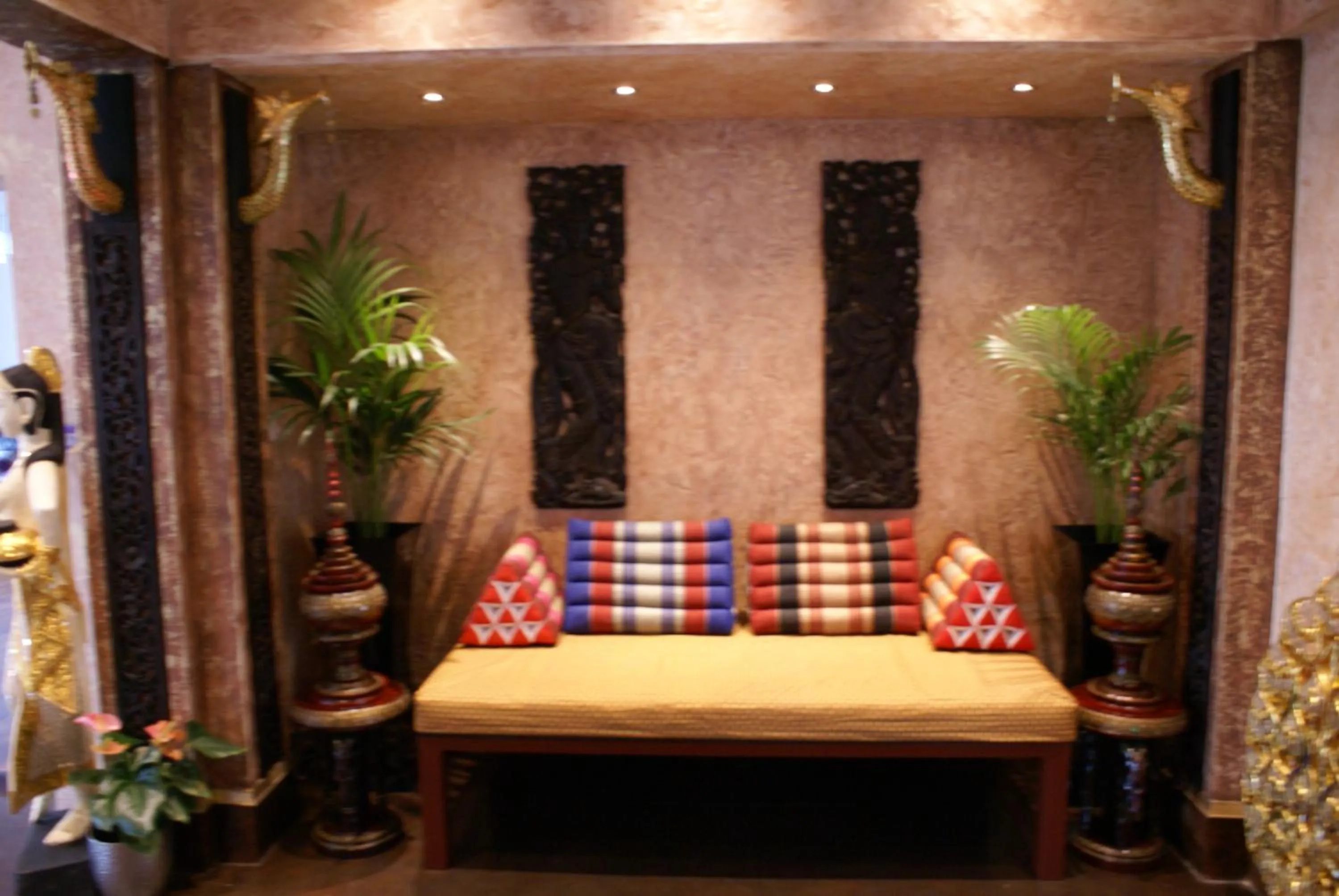 Decorative detail in Loughborough Grange Guesthouse & Spa Treatments