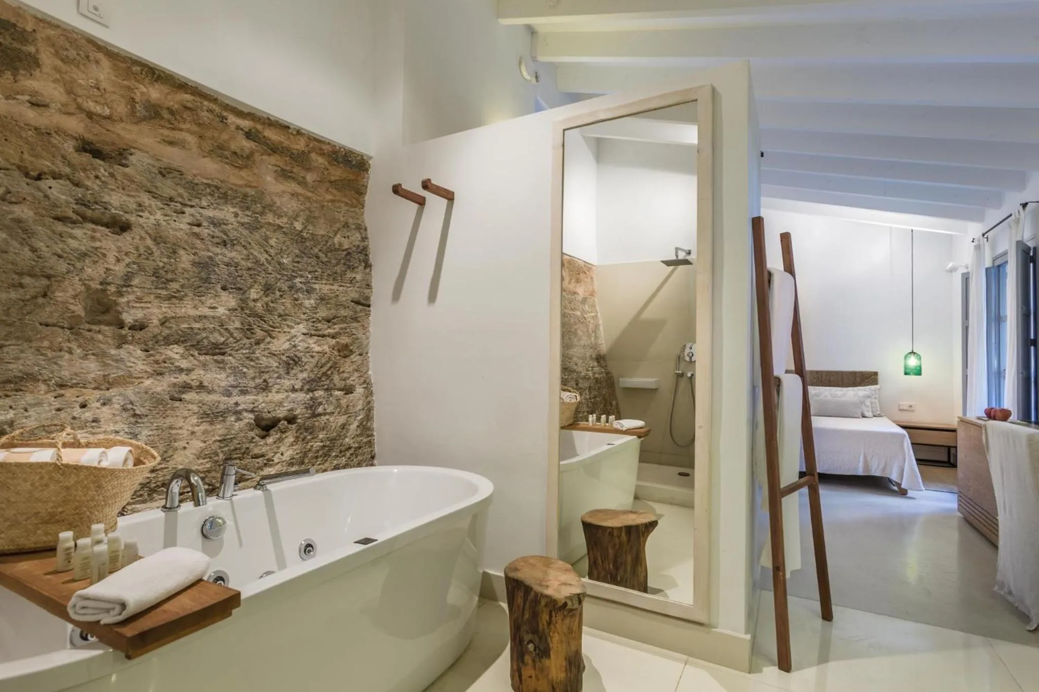 Shower in Predi Son Jaumell Hotel Rural