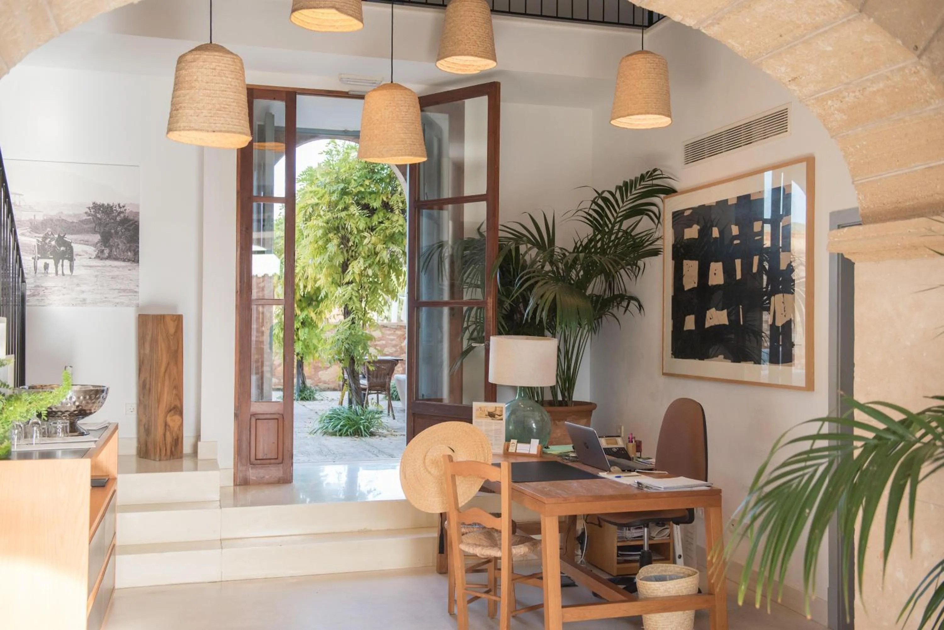 Lobby or reception in Predi Son Jaumell Hotel Rural