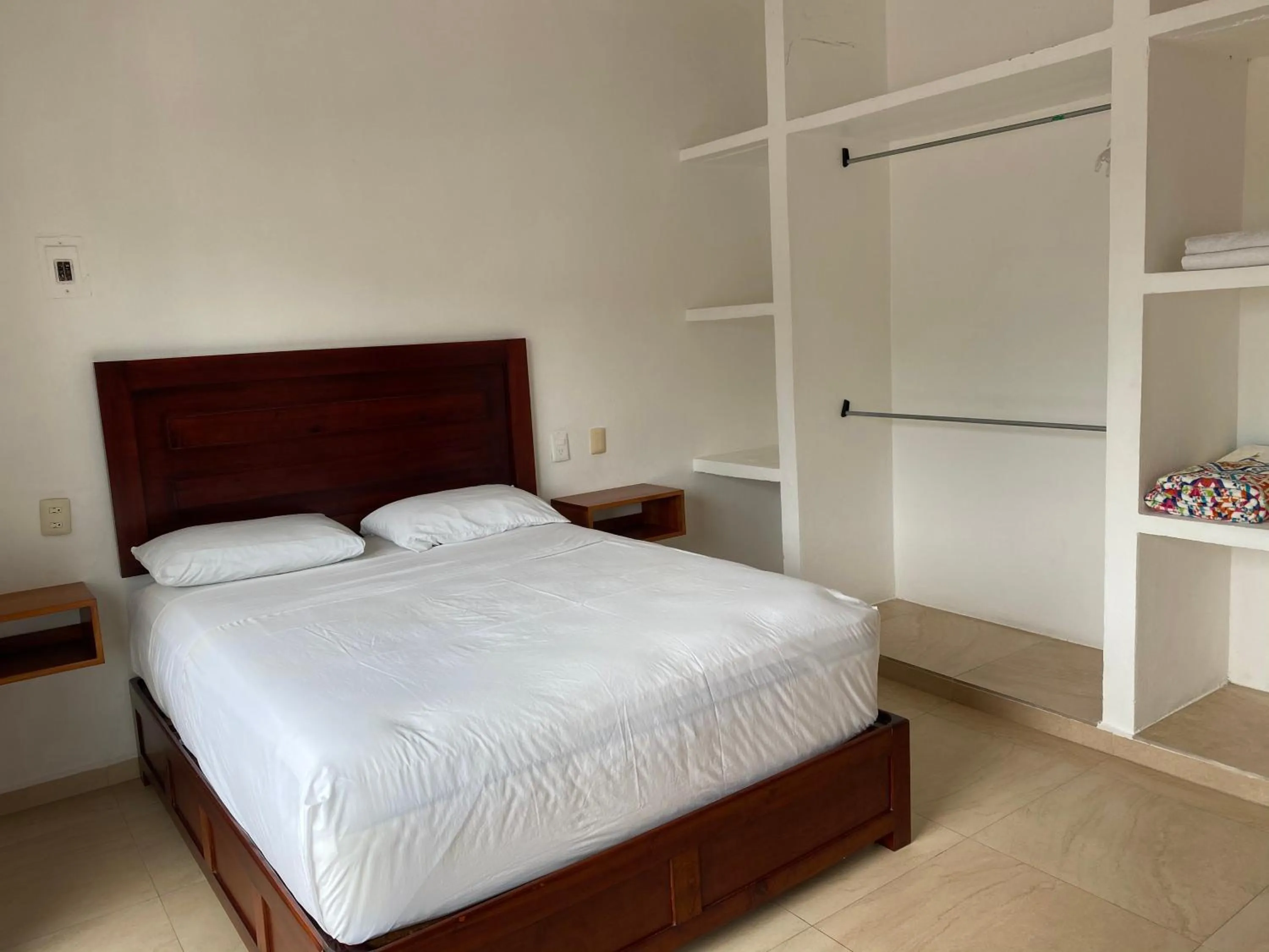 Bed in Posada Malix Pek