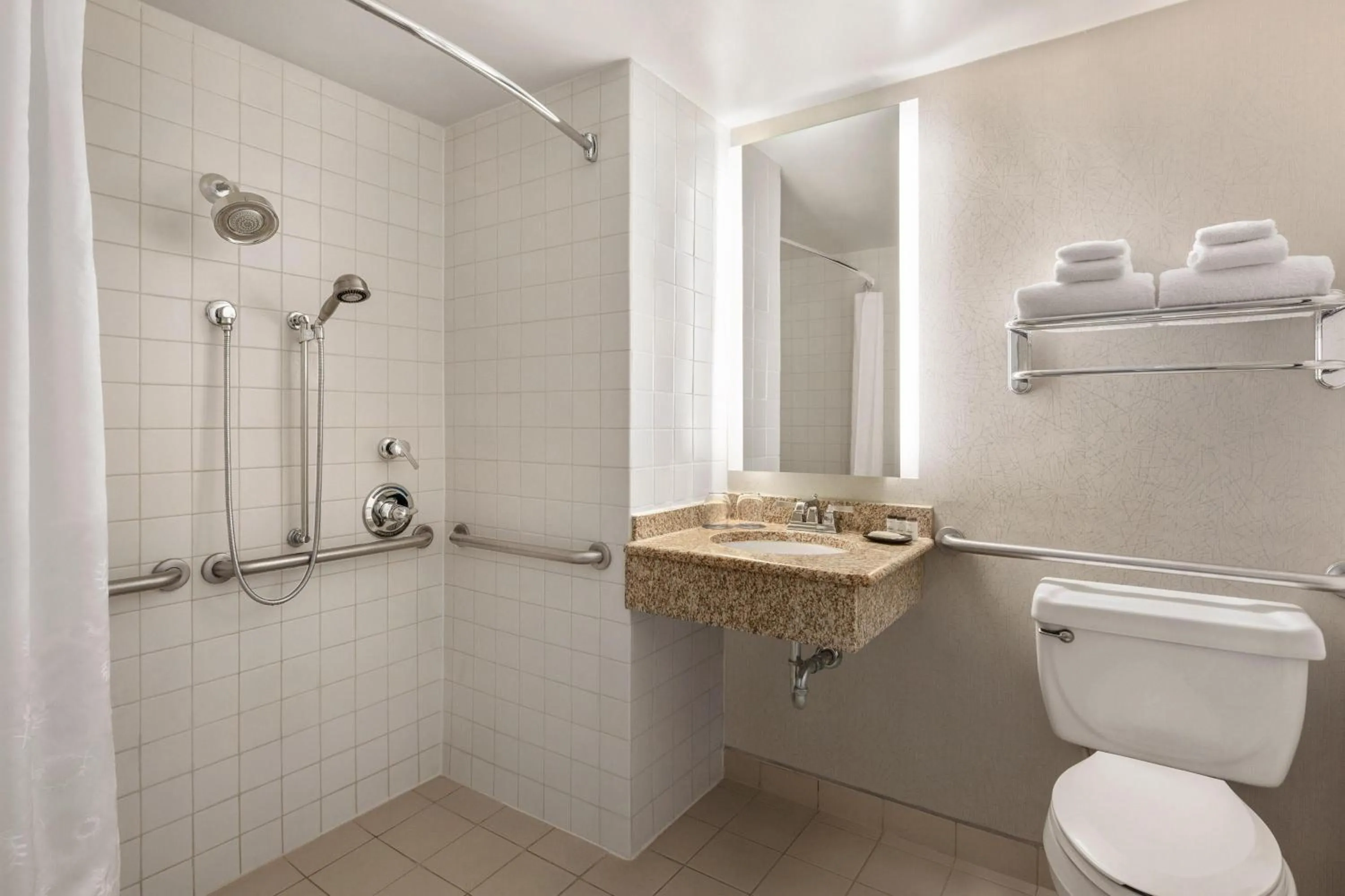 Bathroom in Sheraton Raleigh Hotel