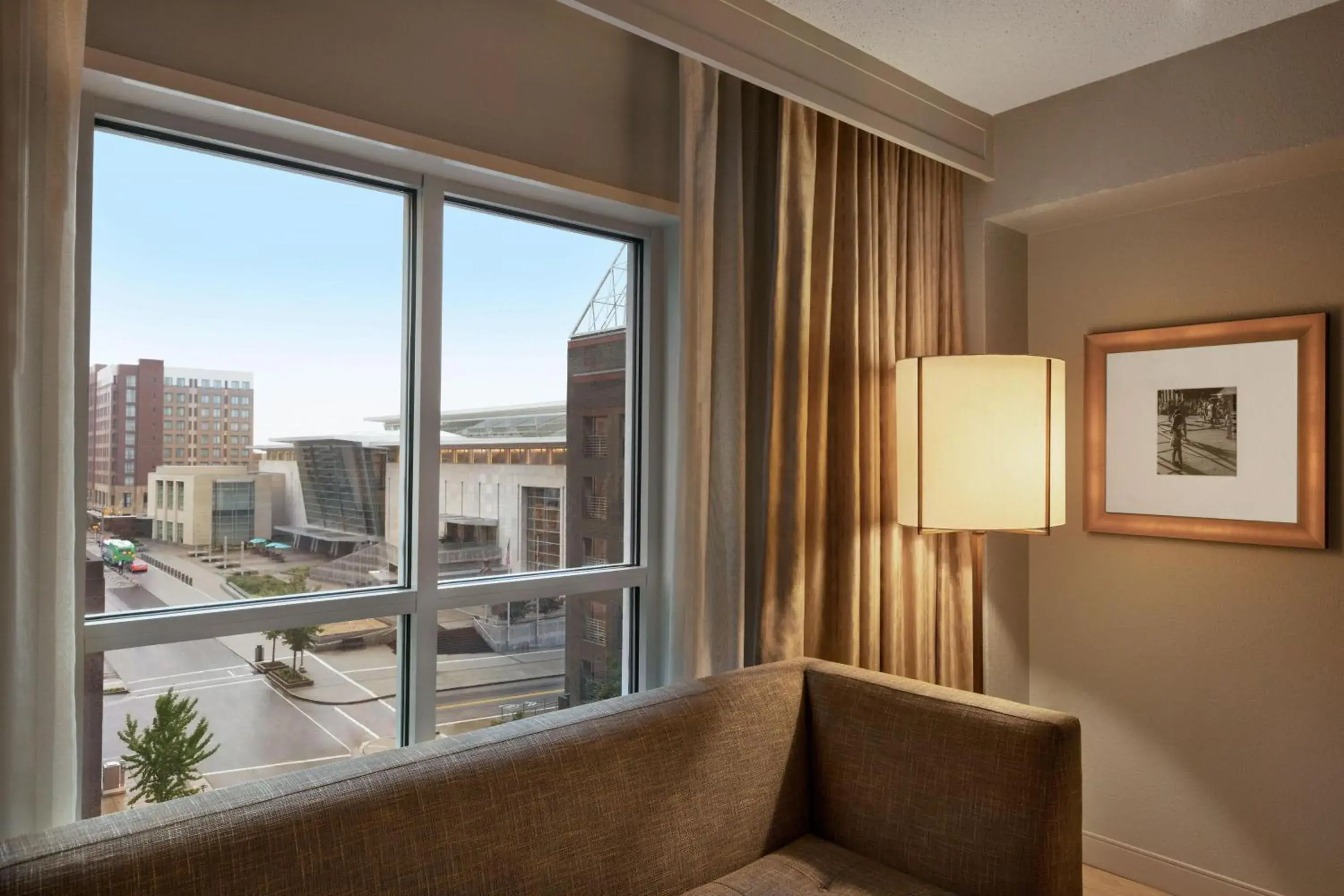 Club lounge access, Guest room, 1 King, High floor in Sheraton Raleigh Hotel Club lounge access, Guest room, 1 King, High floor in Sheraton Raleigh Hotel