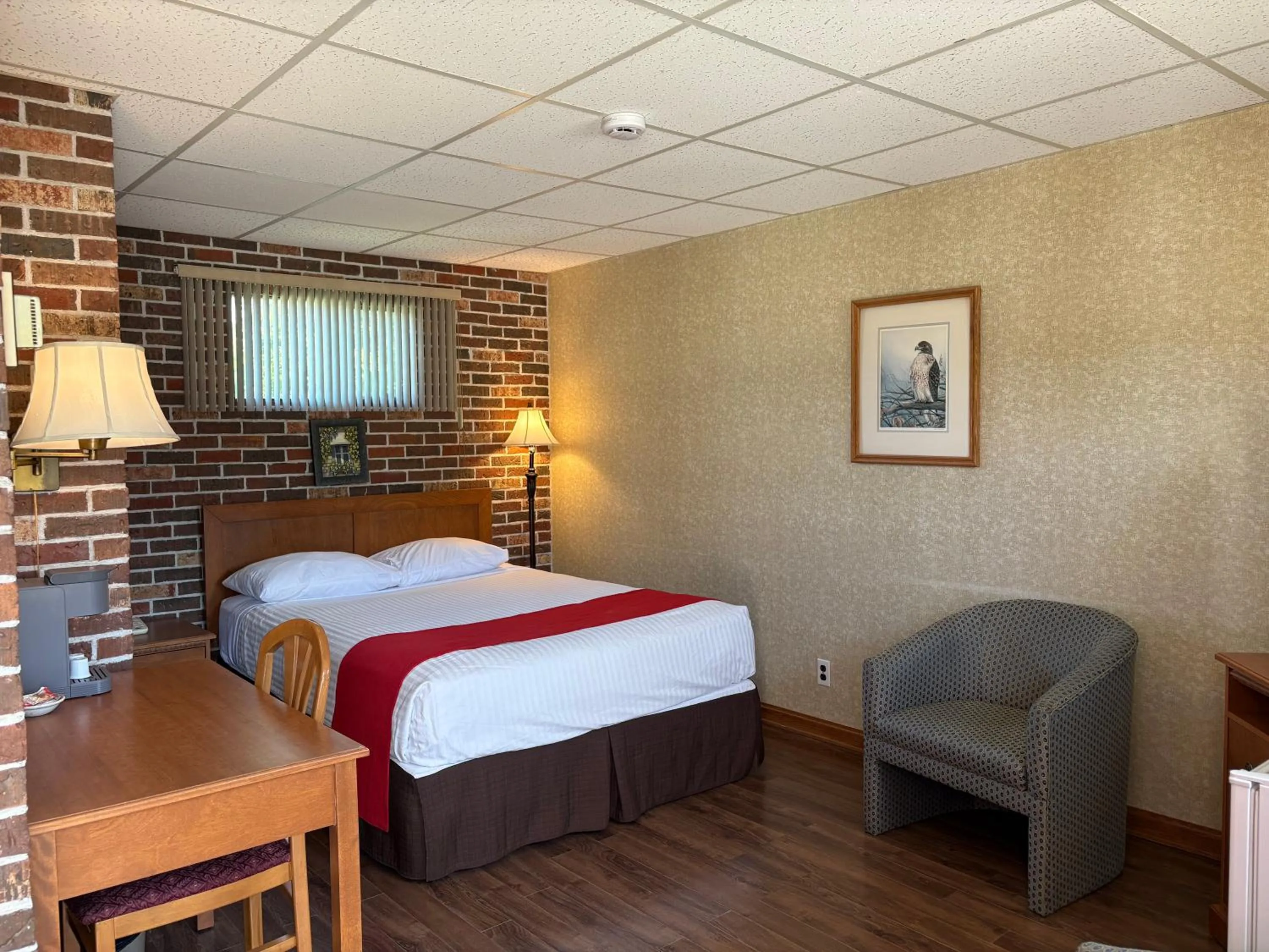 Bed in Motel & Hotel La Paysanne