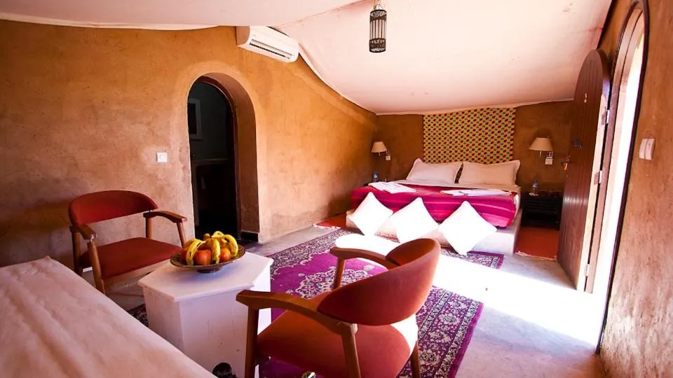 Bedroom, Bed in Hotel Bab Rimal - Your Foum Zguid Escape