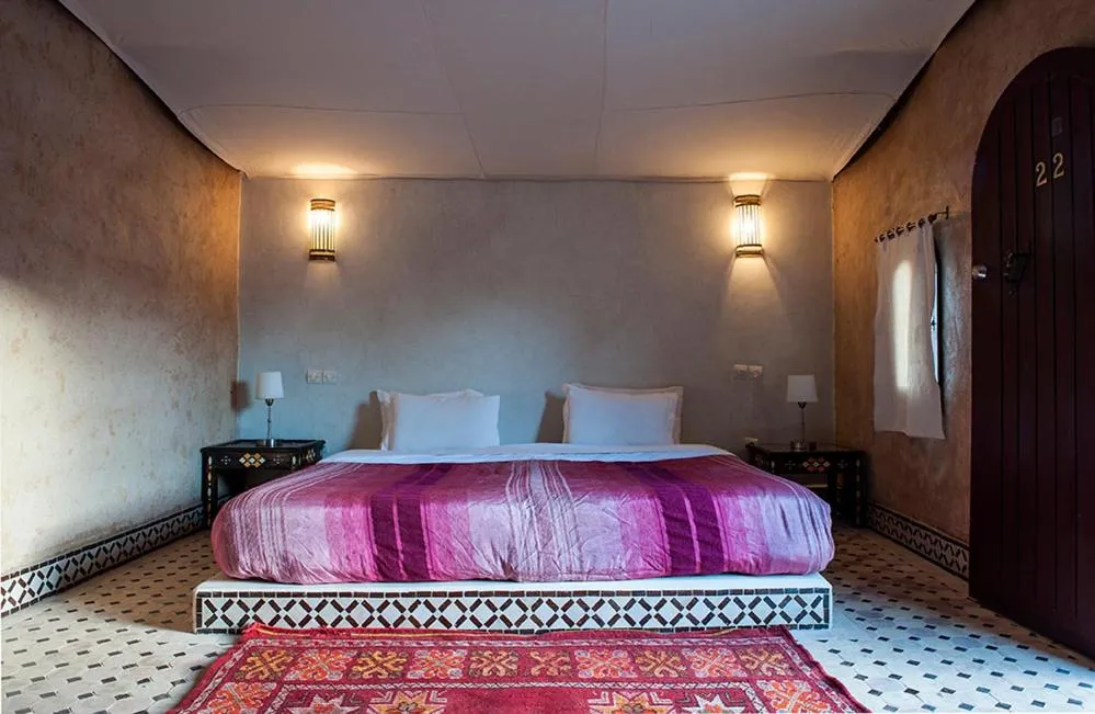 Bedroom, Bed in Hotel Bab Rimal - Your Foum Zguid Escape