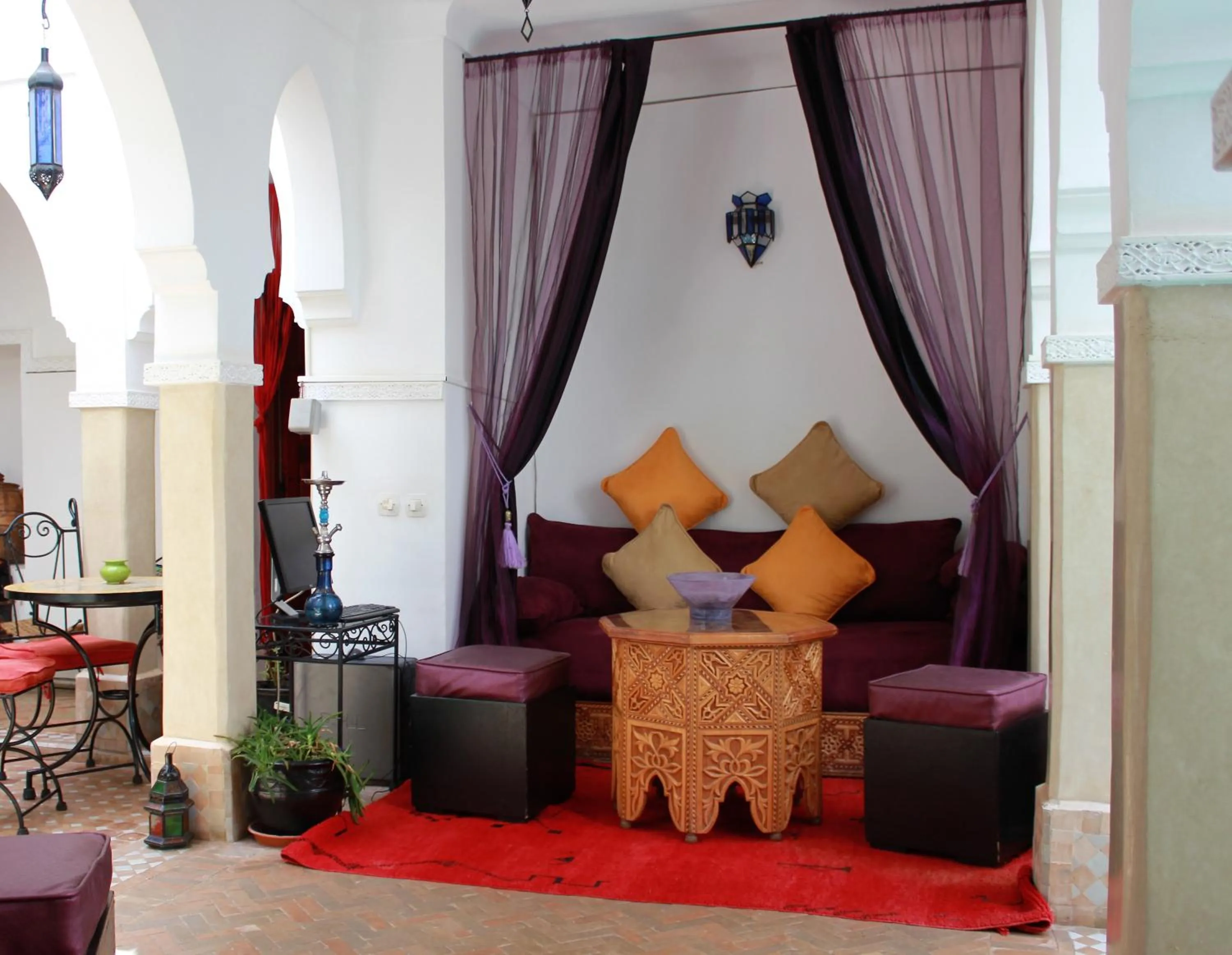 Living room in Les Jardins Mandaline