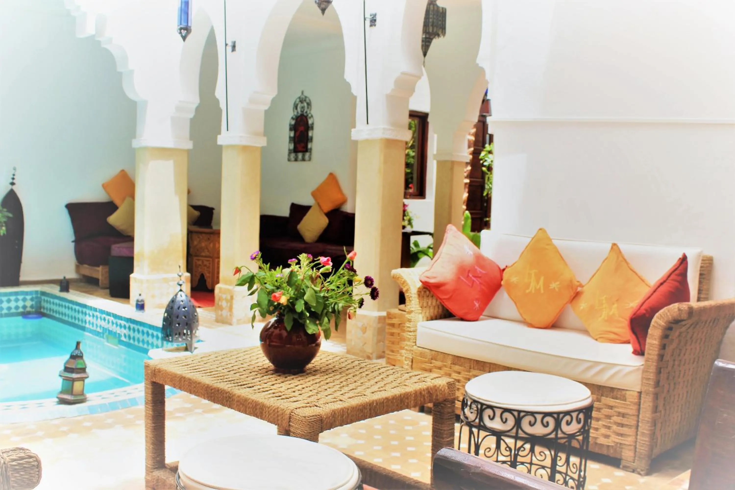 Swimming pool in Les Jardins Mandaline