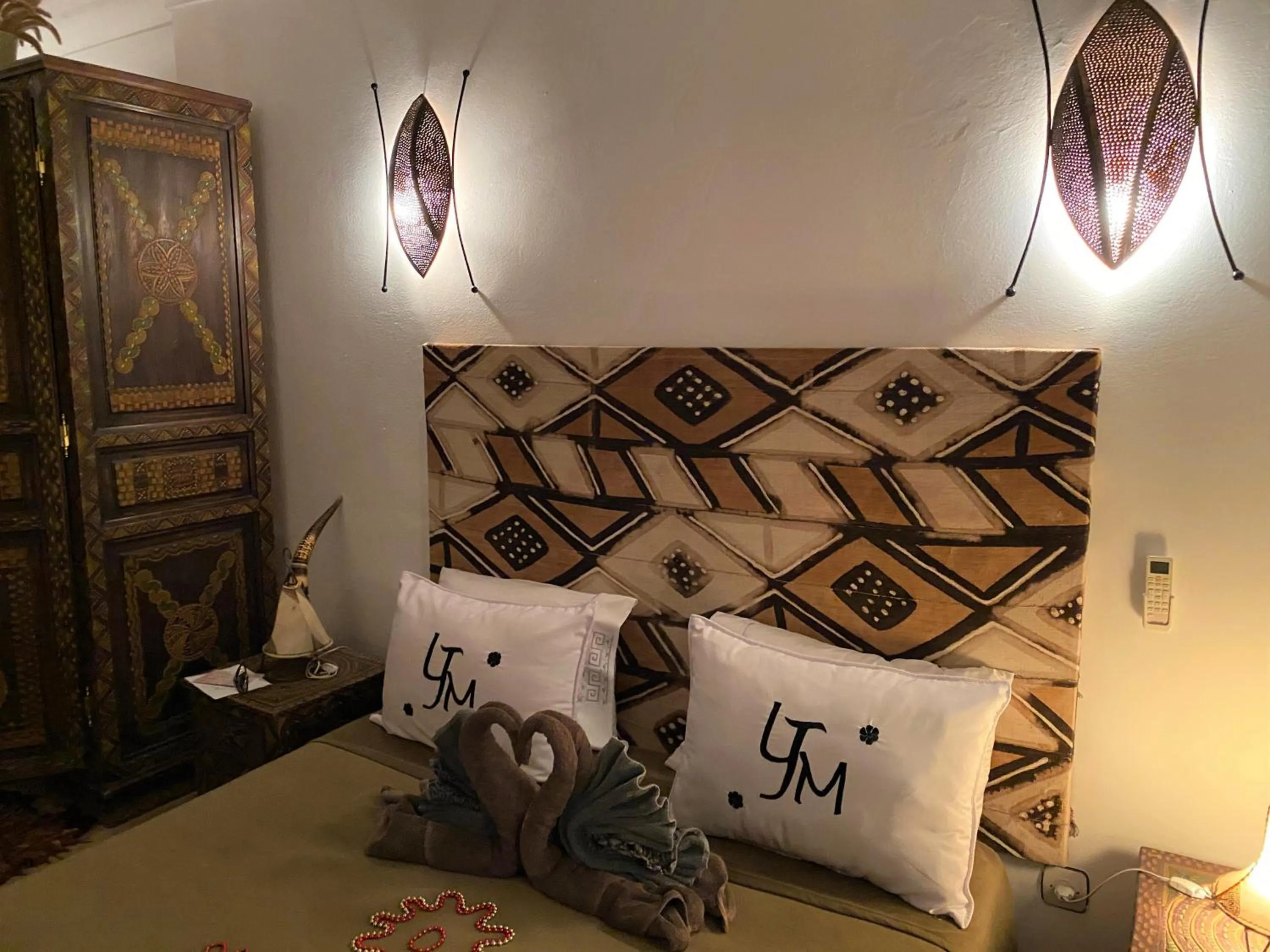 Bed in Les Jardins Mandaline