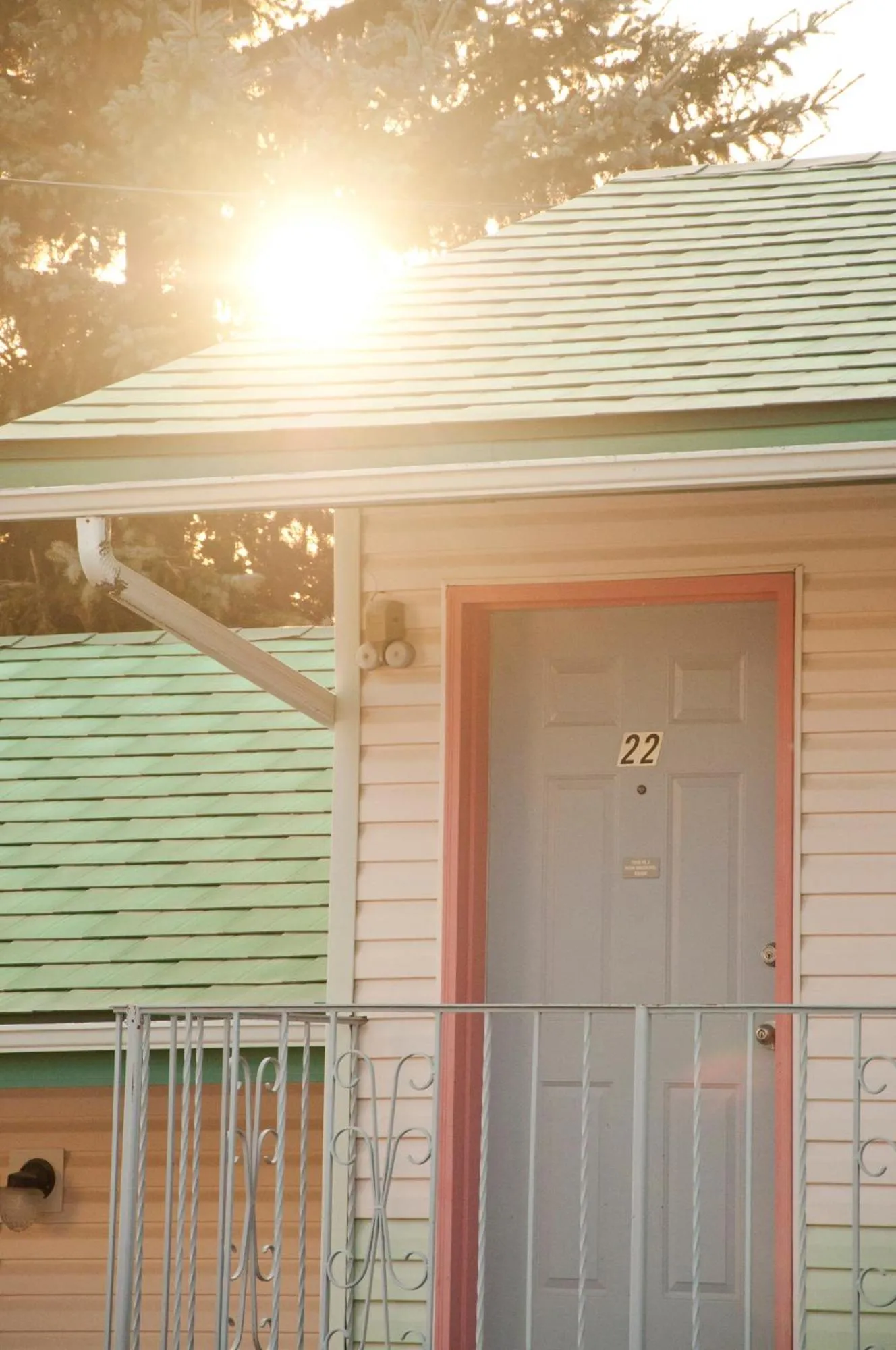 Balcony/Terrace in Sunset Motel