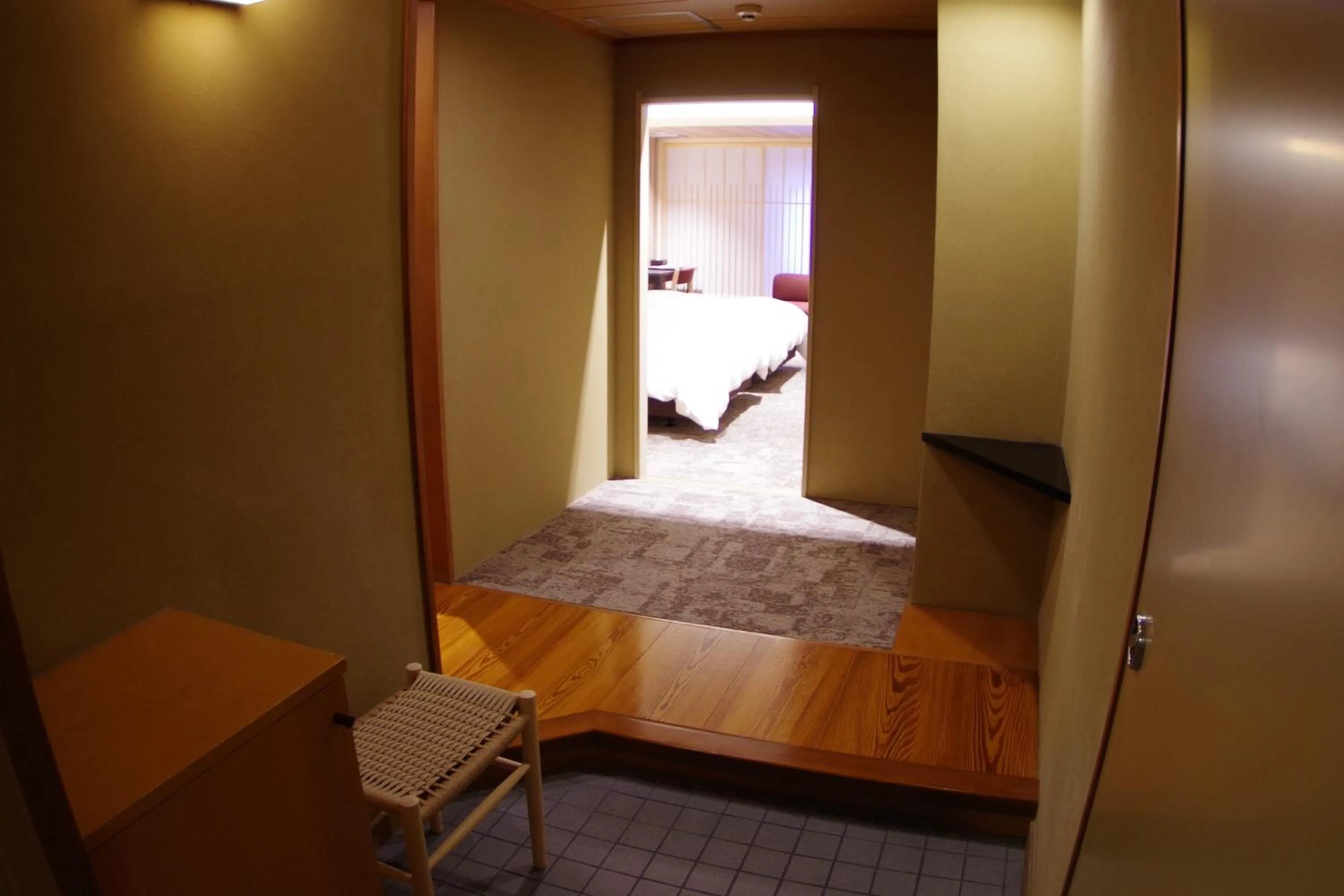 Photo of the whole room, Bed in Kasuga Hotel