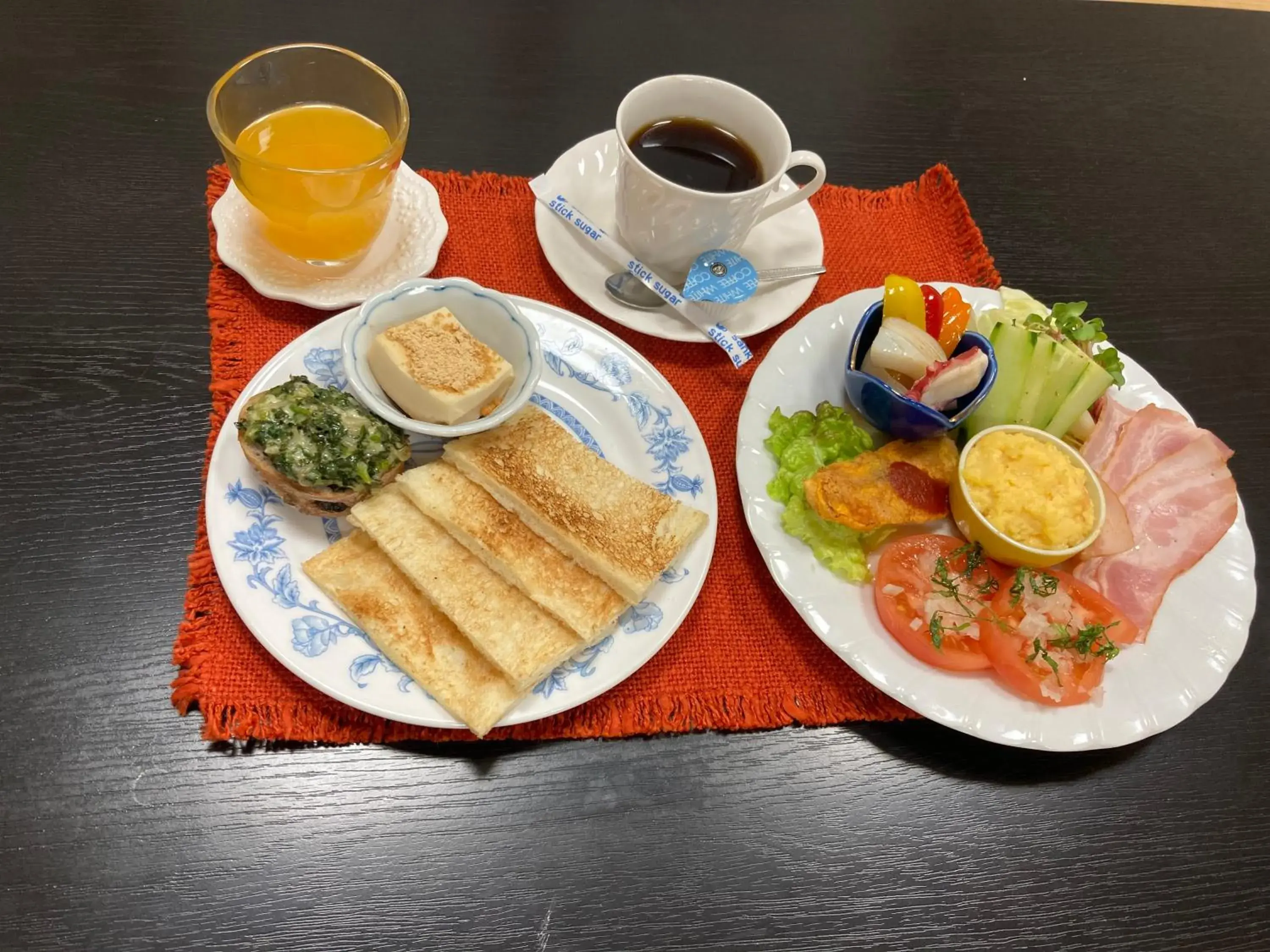 Breakfast in Daibutsukan Breakfast in Daibutsukan