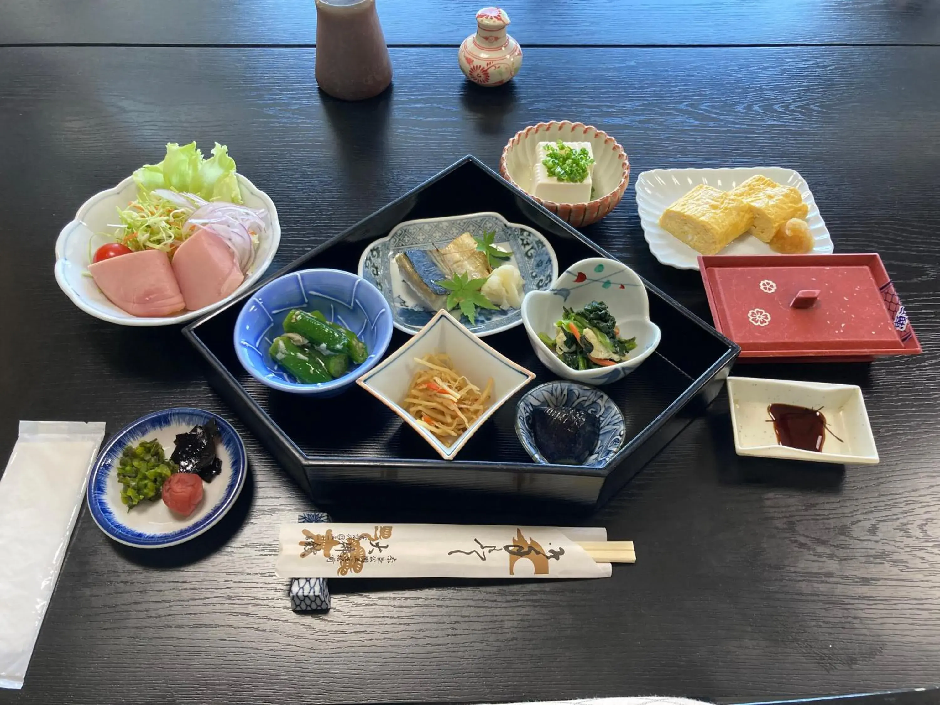 Breakfast in Daibutsukan Breakfast in Daibutsukan