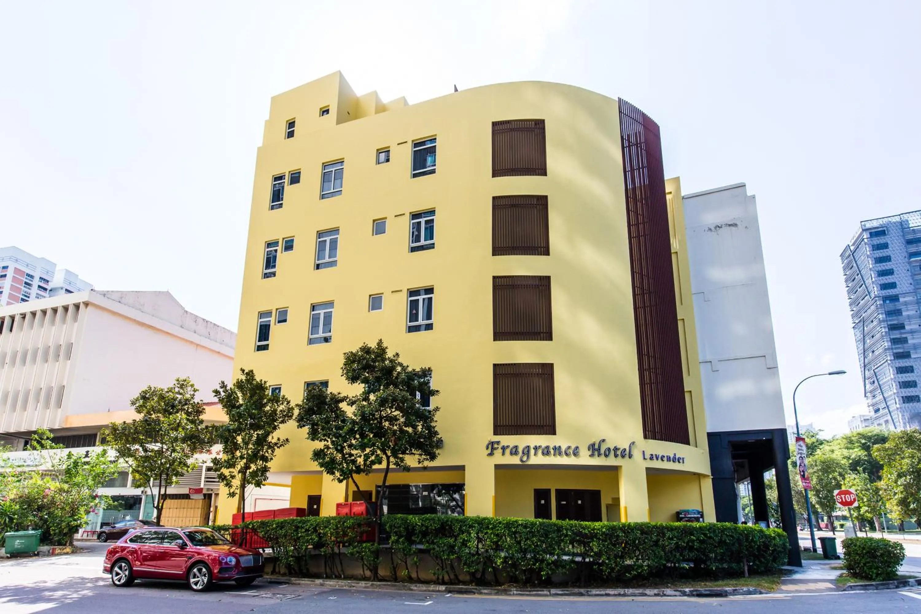 Facade/entrance in Fragrance Hotel - Lavender
