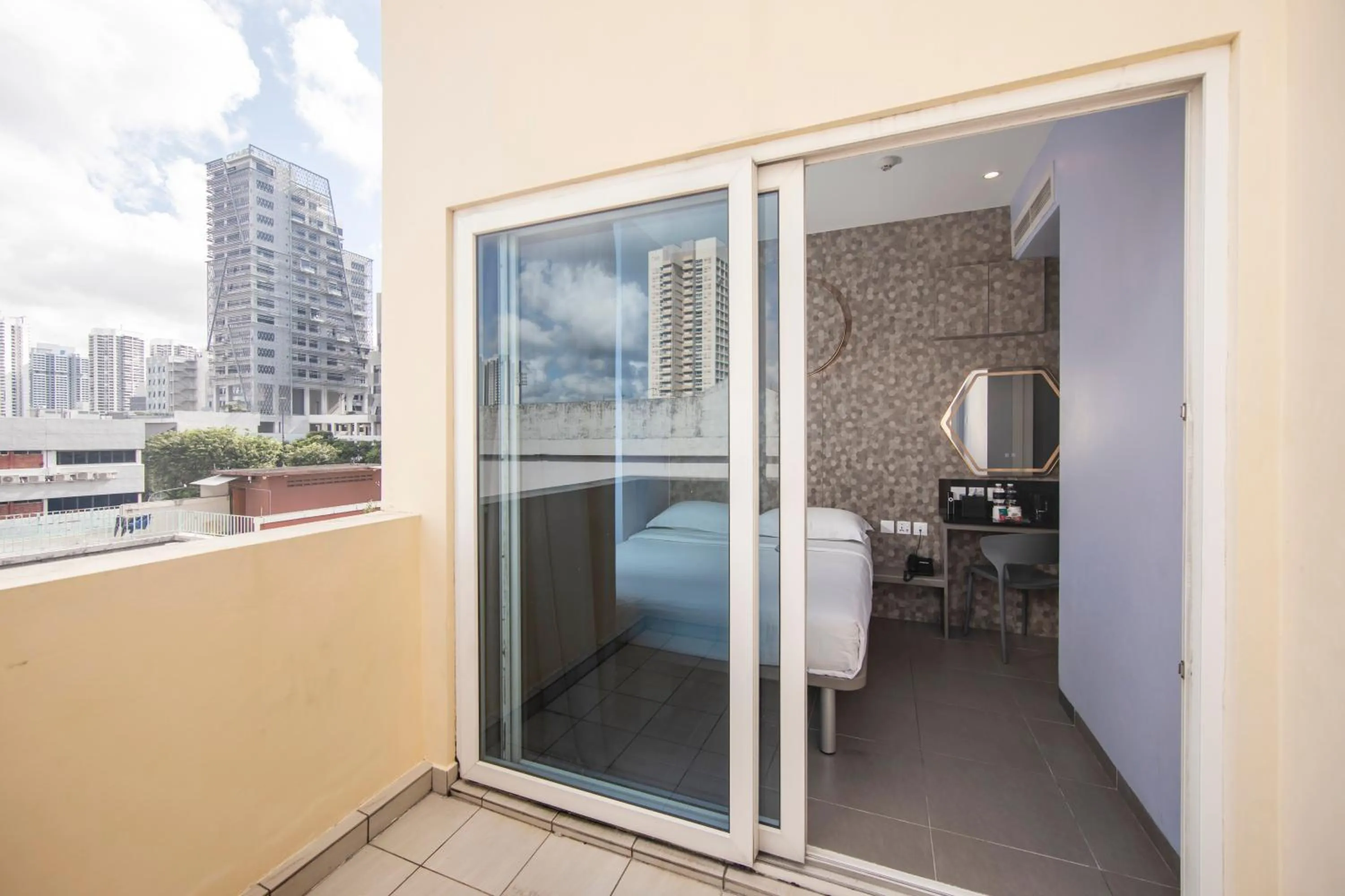 Balcony/Terrace in Fragrance Hotel - Lavender