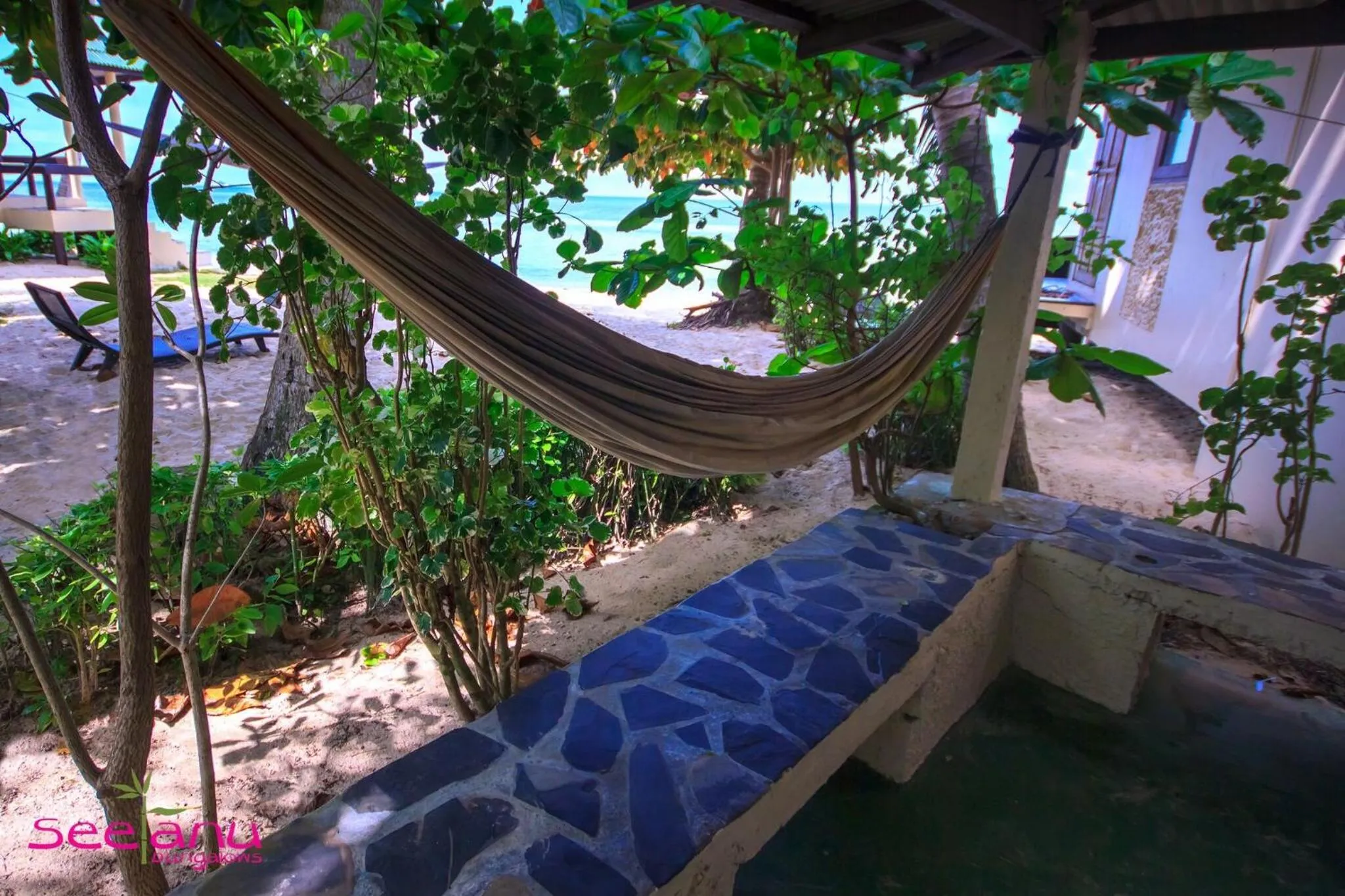 Patio in Seetanu Bungalows