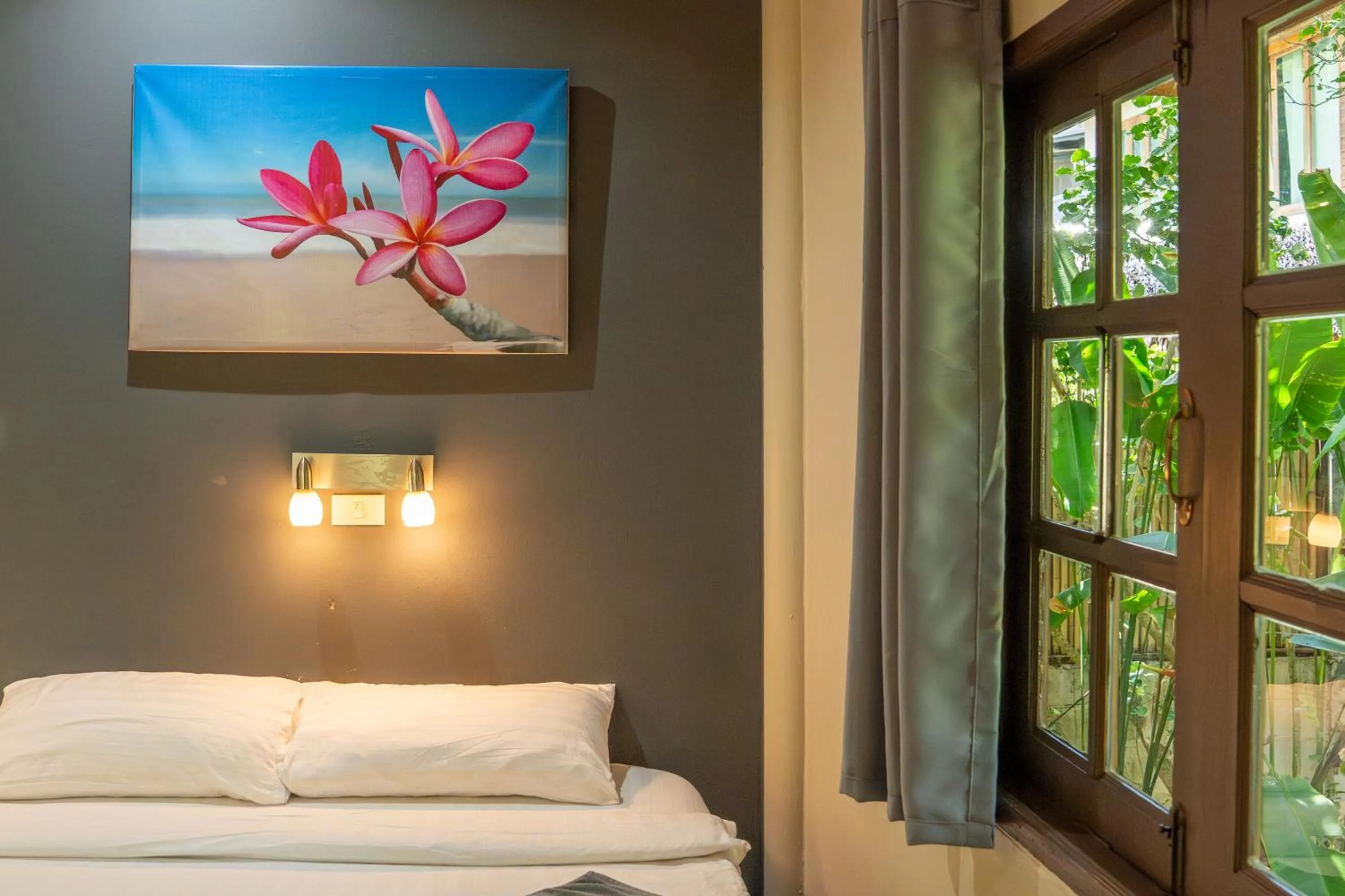 Bed in Seetanu Bungalows