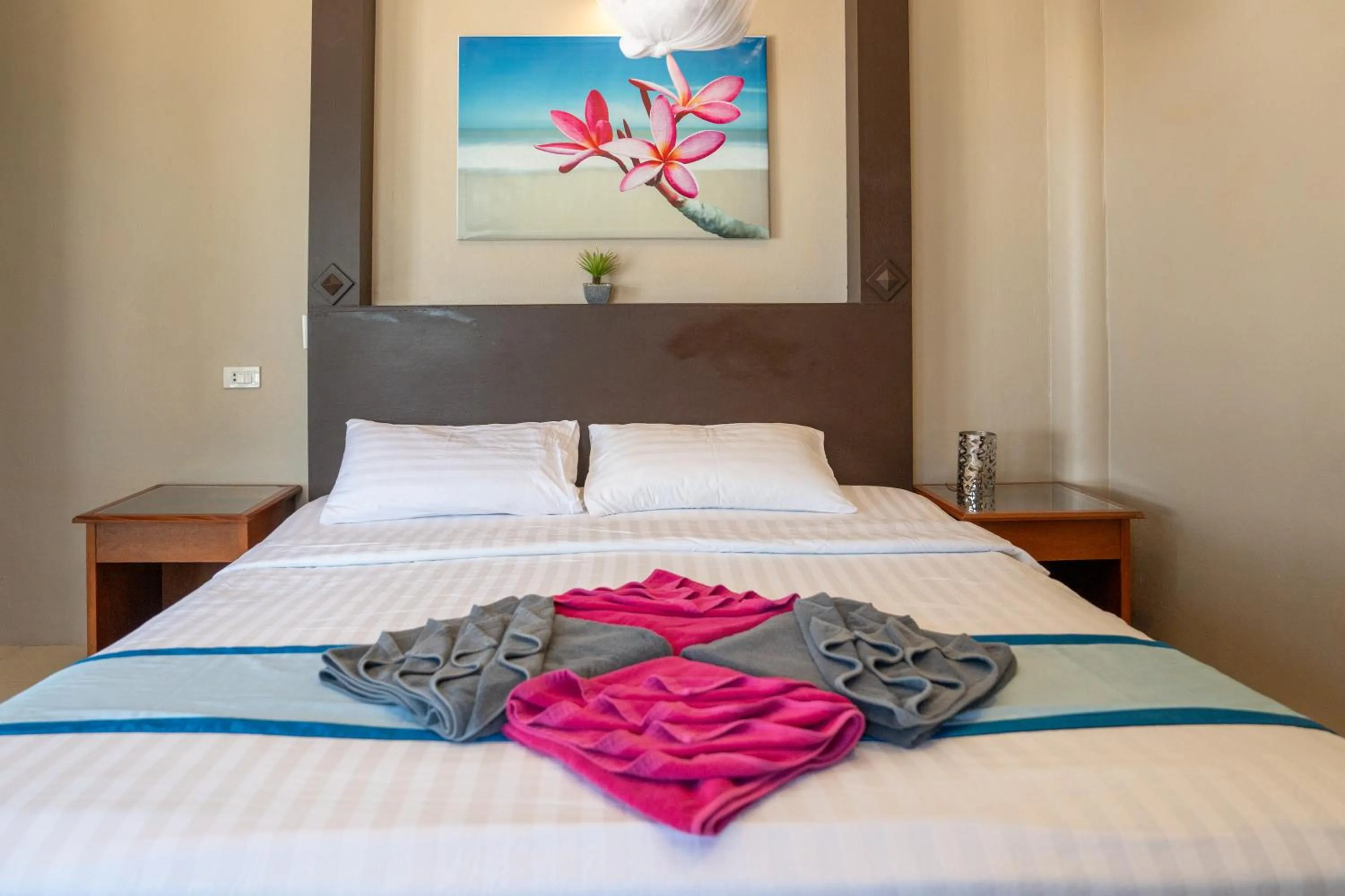 Bed in Seetanu Bungalows